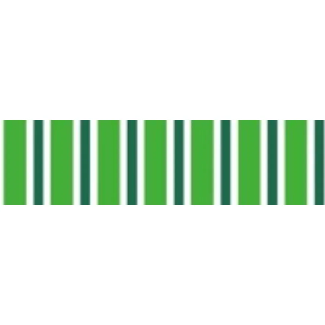 Parrot Green White 541 PVC Awning - Weather-Resistant Shade Solution