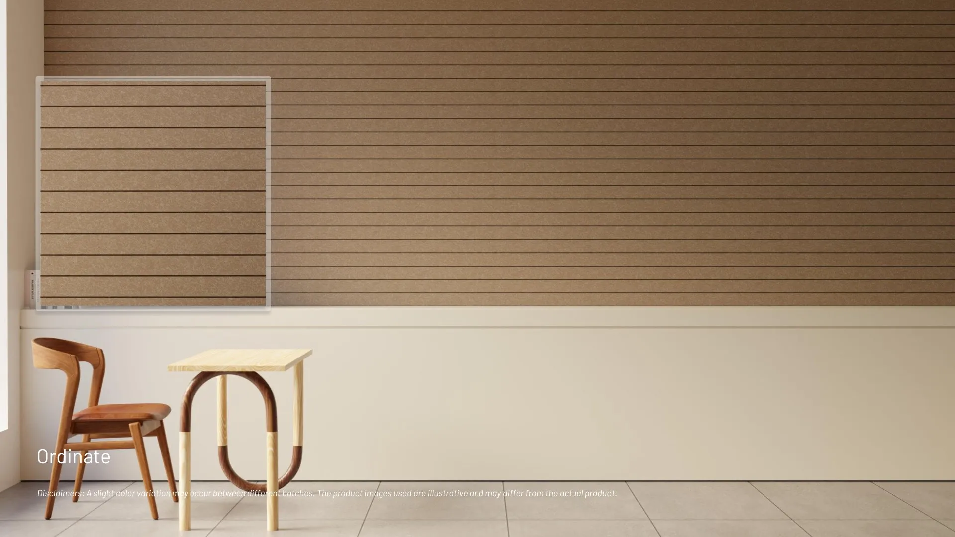 Ordinate SolarBrite  Groove Wall Panel – Stylish & Durable