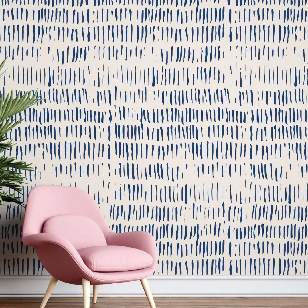 Abstract Tornado Stripes Wallpaper - Unique Home Decor