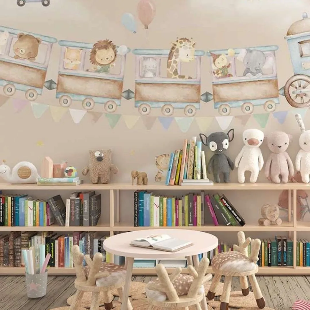 Kids Wallpaper Collection |  Toy Train