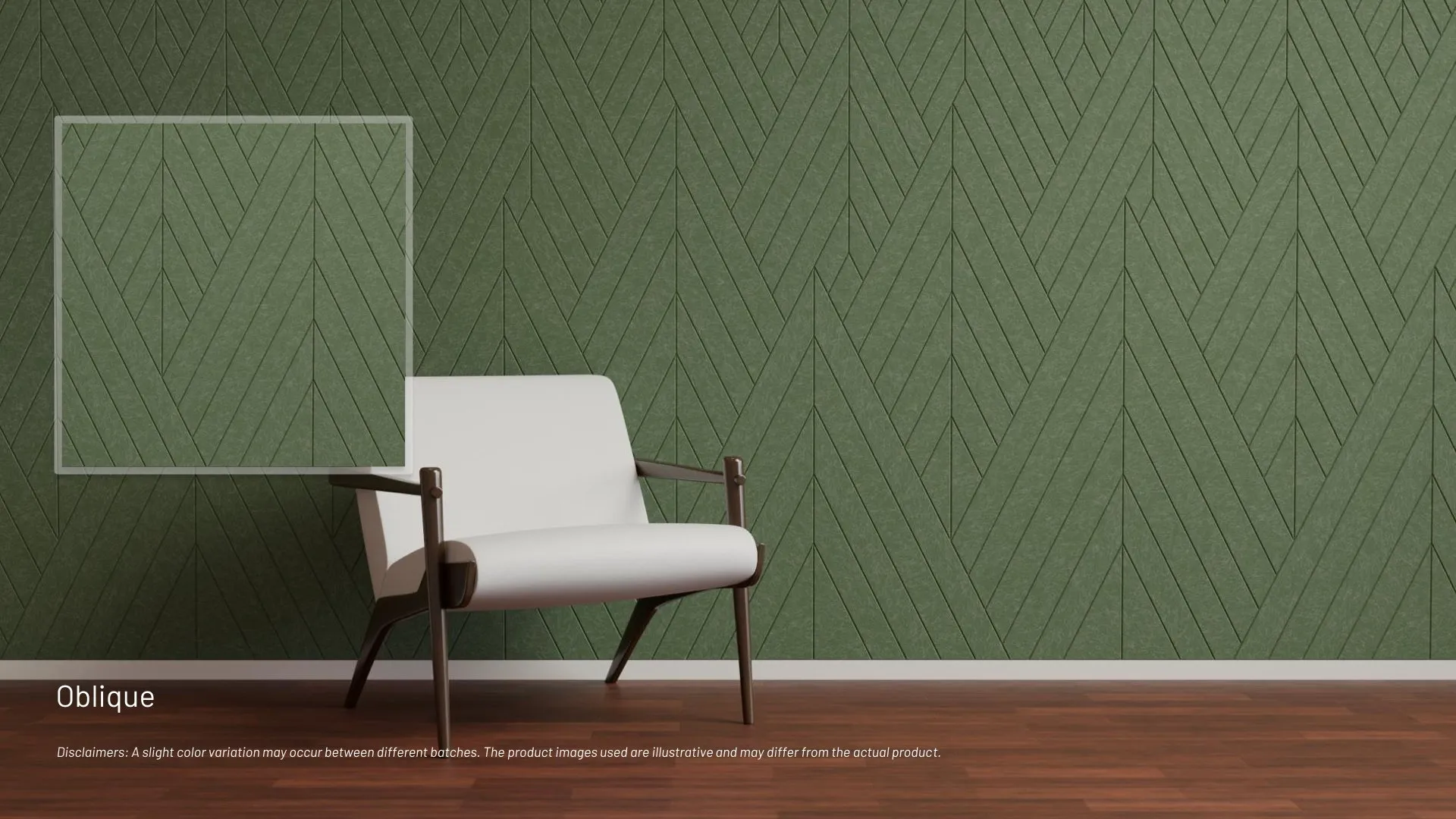 Oblique SolarBrite  Groove Wall Panel – Stylish & Durable