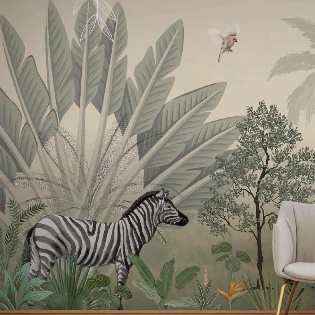 Transform Your Space with Alora Tropical Custom Wallpaper Collection