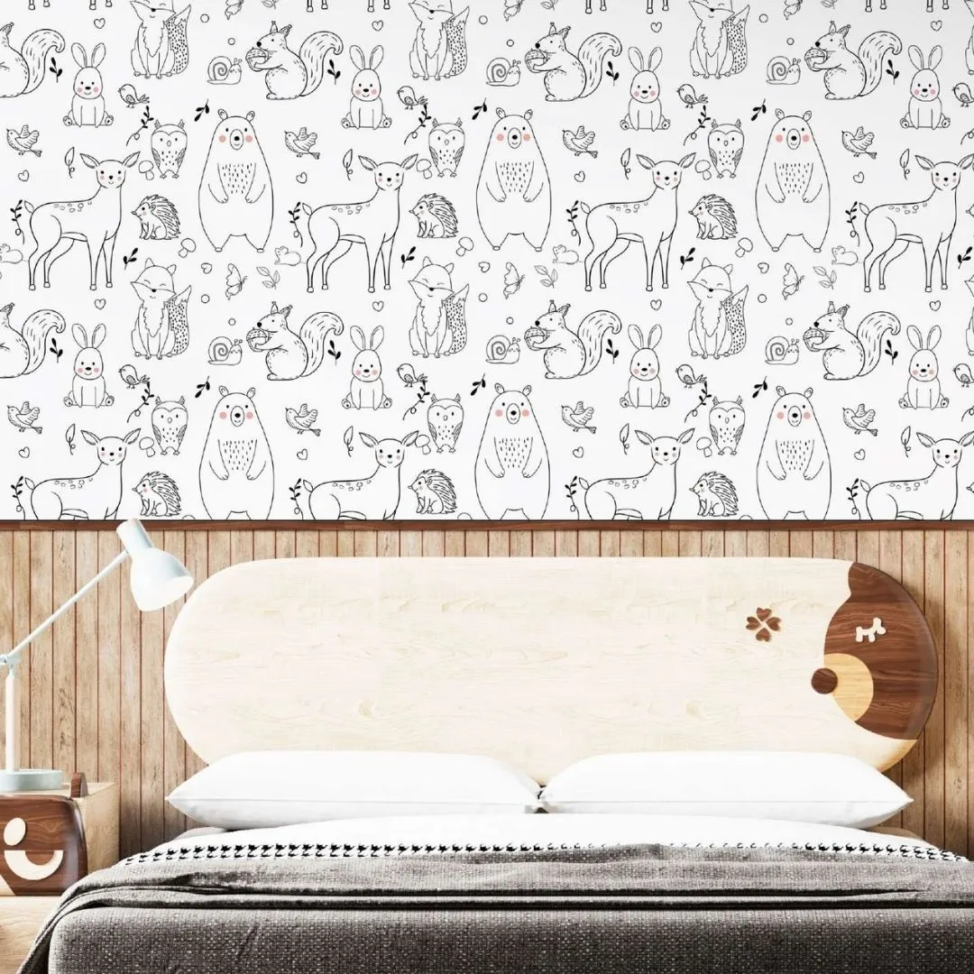 Kids Wallpaper Collection |  Woodland Creaturest