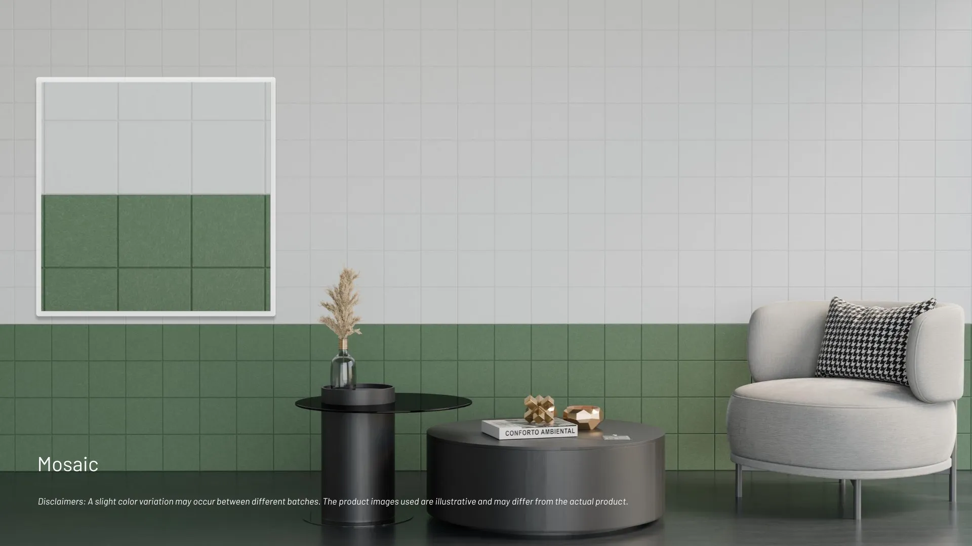 Mosaic SolarBrite  Groove Wall Panel – Stylish & Durable