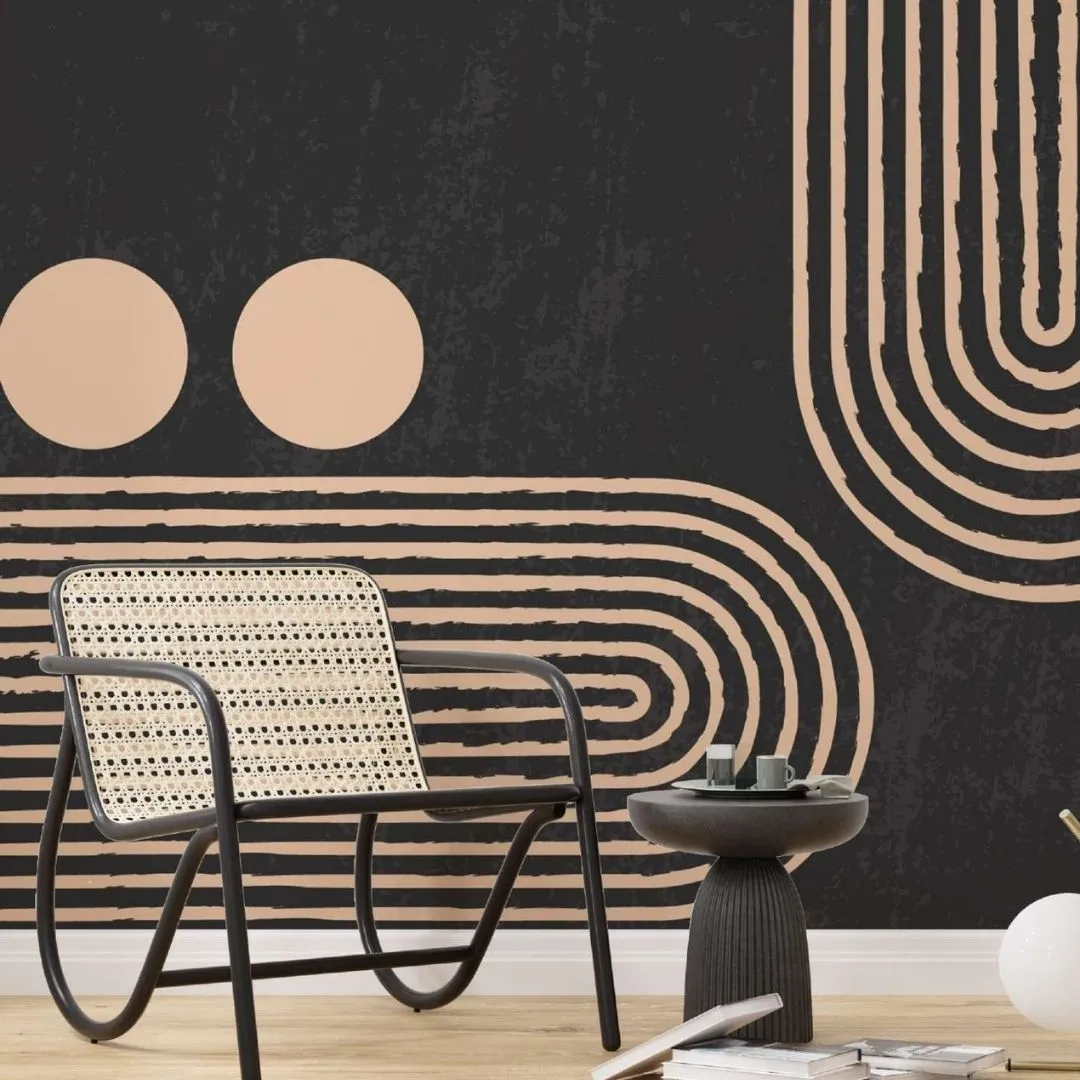 Arte’c Venue Abstract Wallpaper - Elegant Wall Decor for Modern Spaces