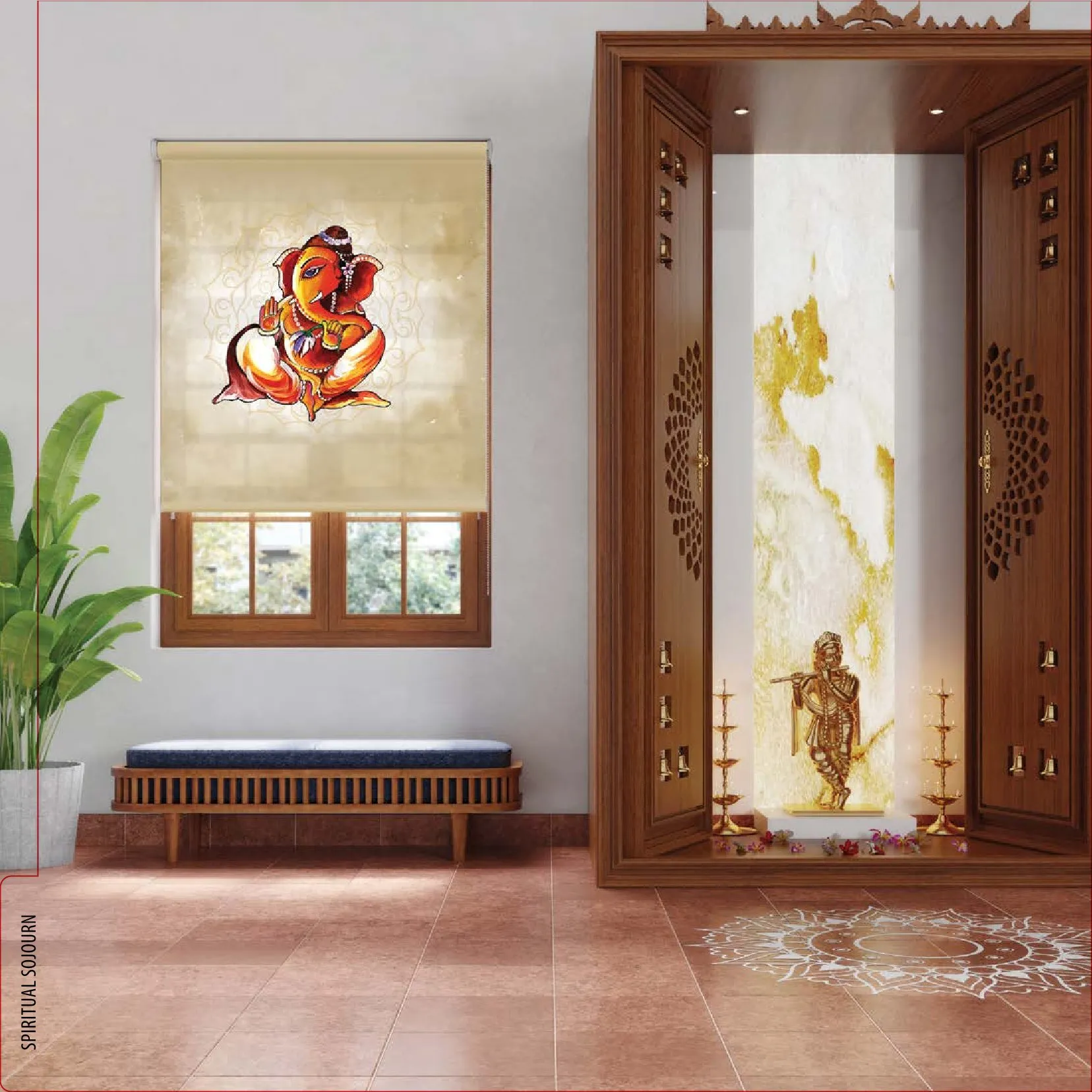 AD Printed Roller Blind – Stylish & Functional