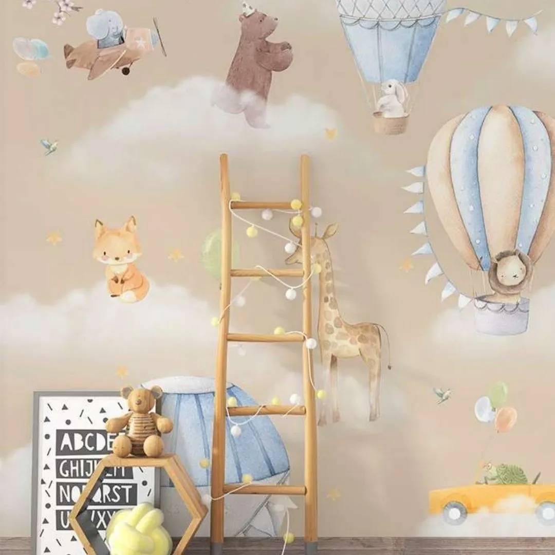 Kids Wallpaper Collection |  Hot Air Balloons
