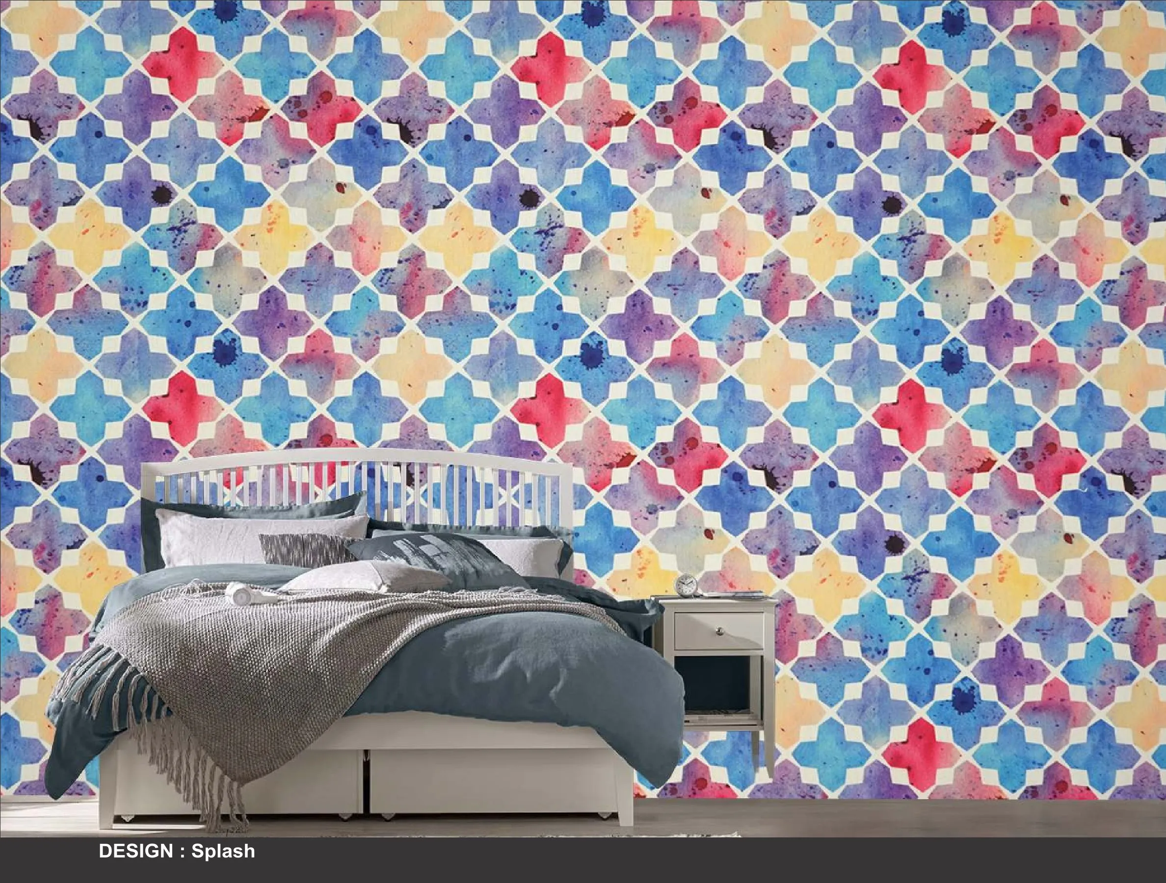 Kazage Splash  Printed Blinds & Wallpapers Design