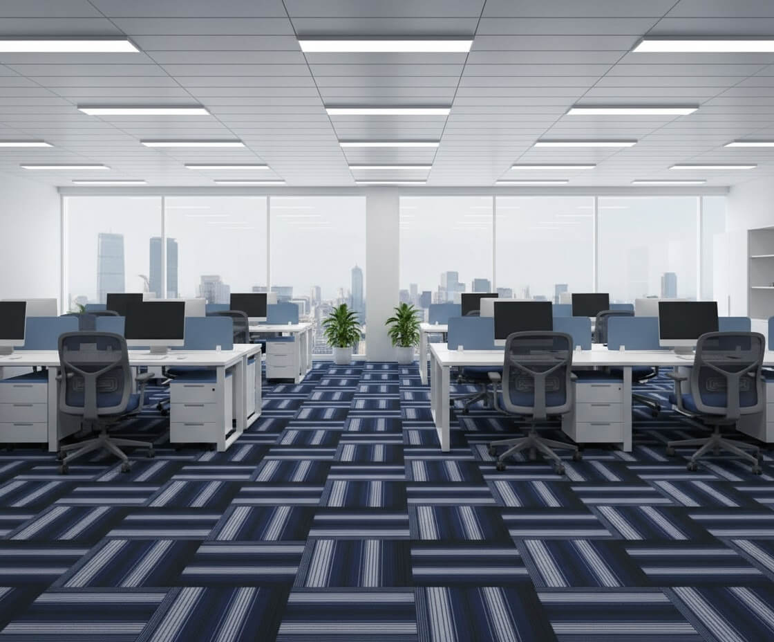 647 Blue Paris Carpet Tiles | Stylish & Durable Flooring