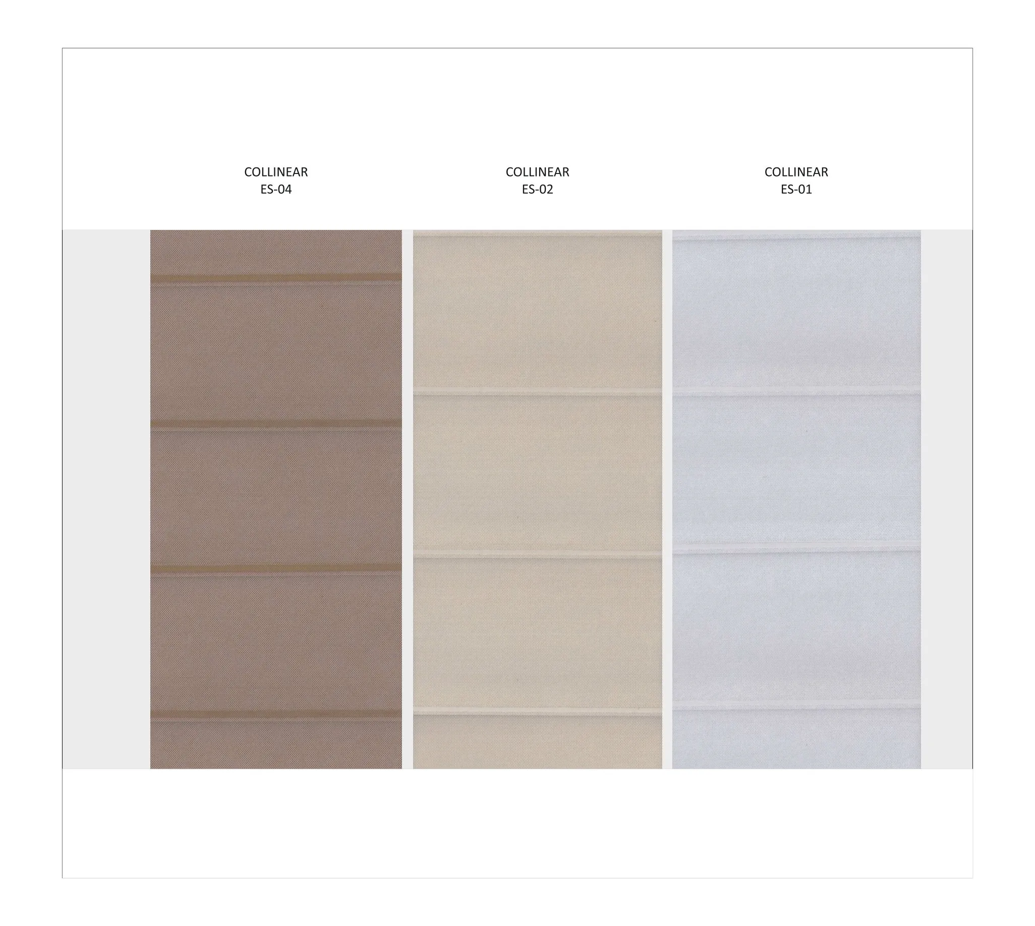 Livin Collinear Blinds ES-01 to ES-04 –Modern Window Cover