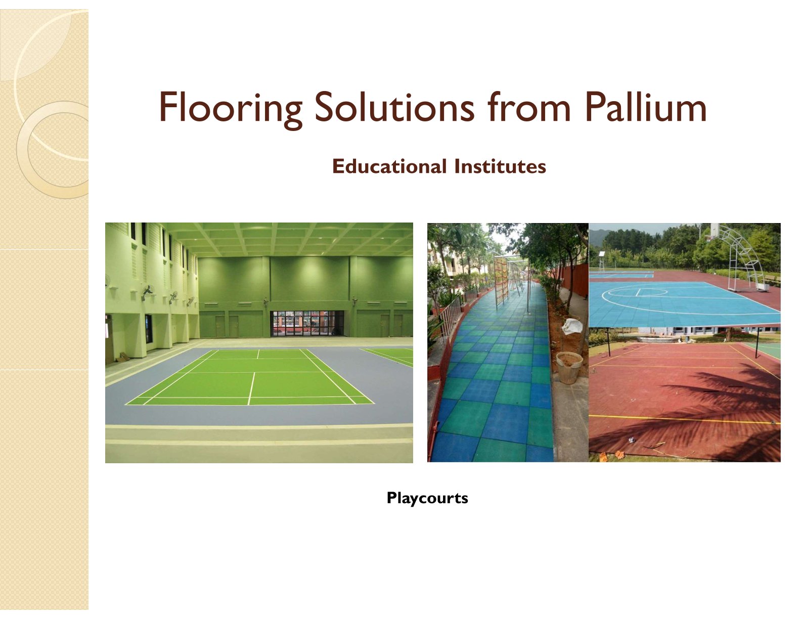 Durable Sports Flooring for - Educational Institutes