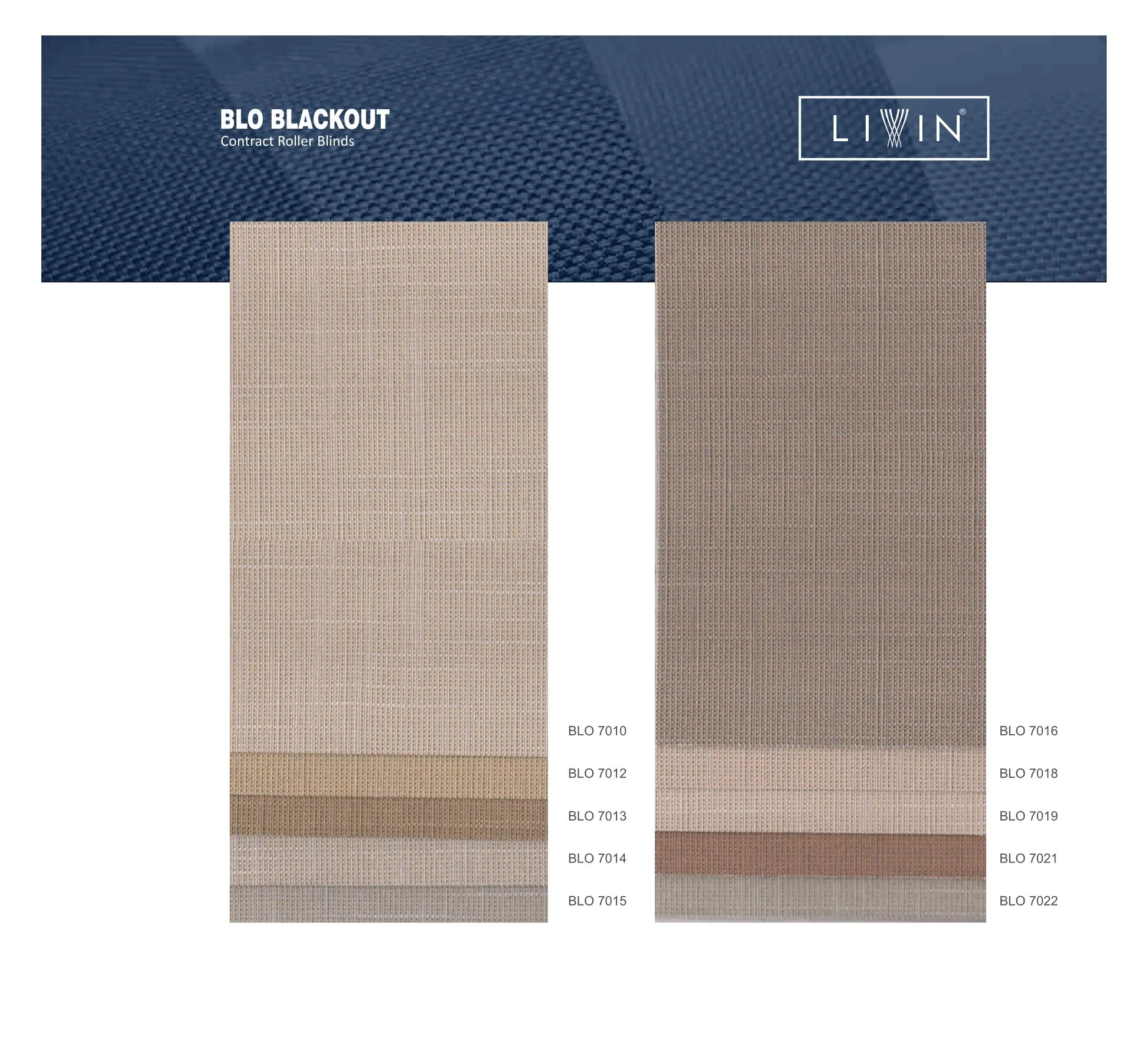 Livin Roller Blinds – Stylish & Light-Filtering BLO-Shades