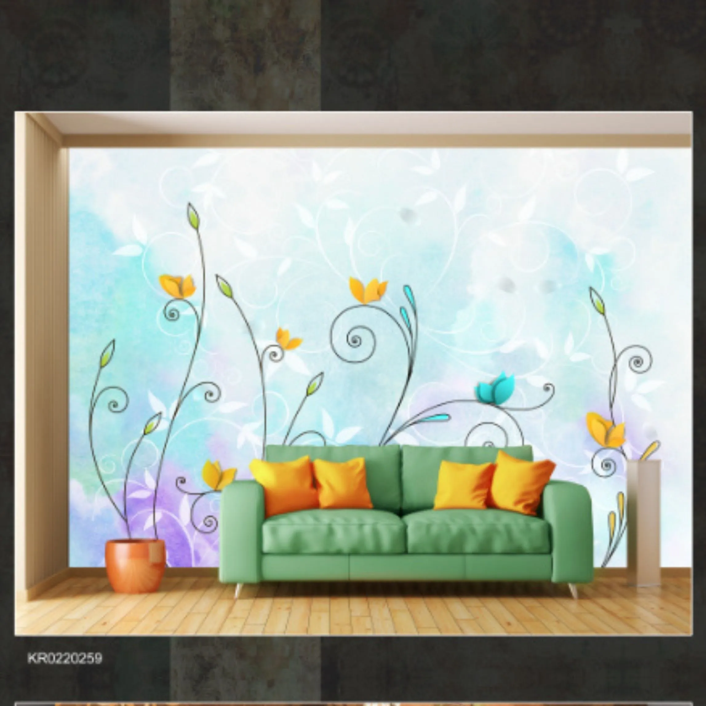 Alkemi Murals Kulture Customized Wallpaper | KR0220259