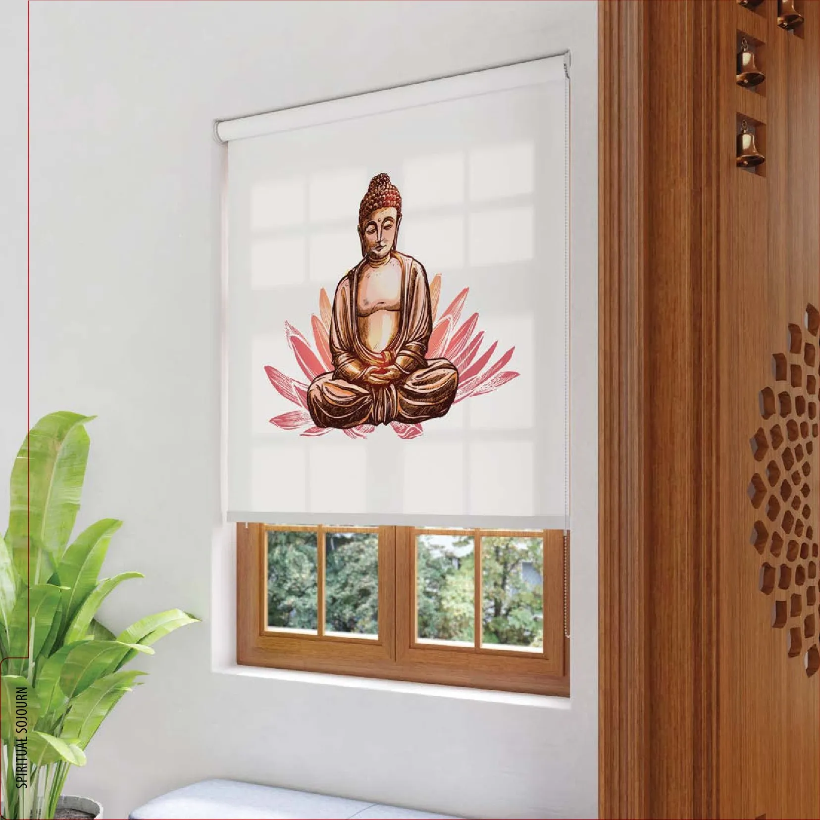 AD Printed Roller Blind – Stylish & Functional