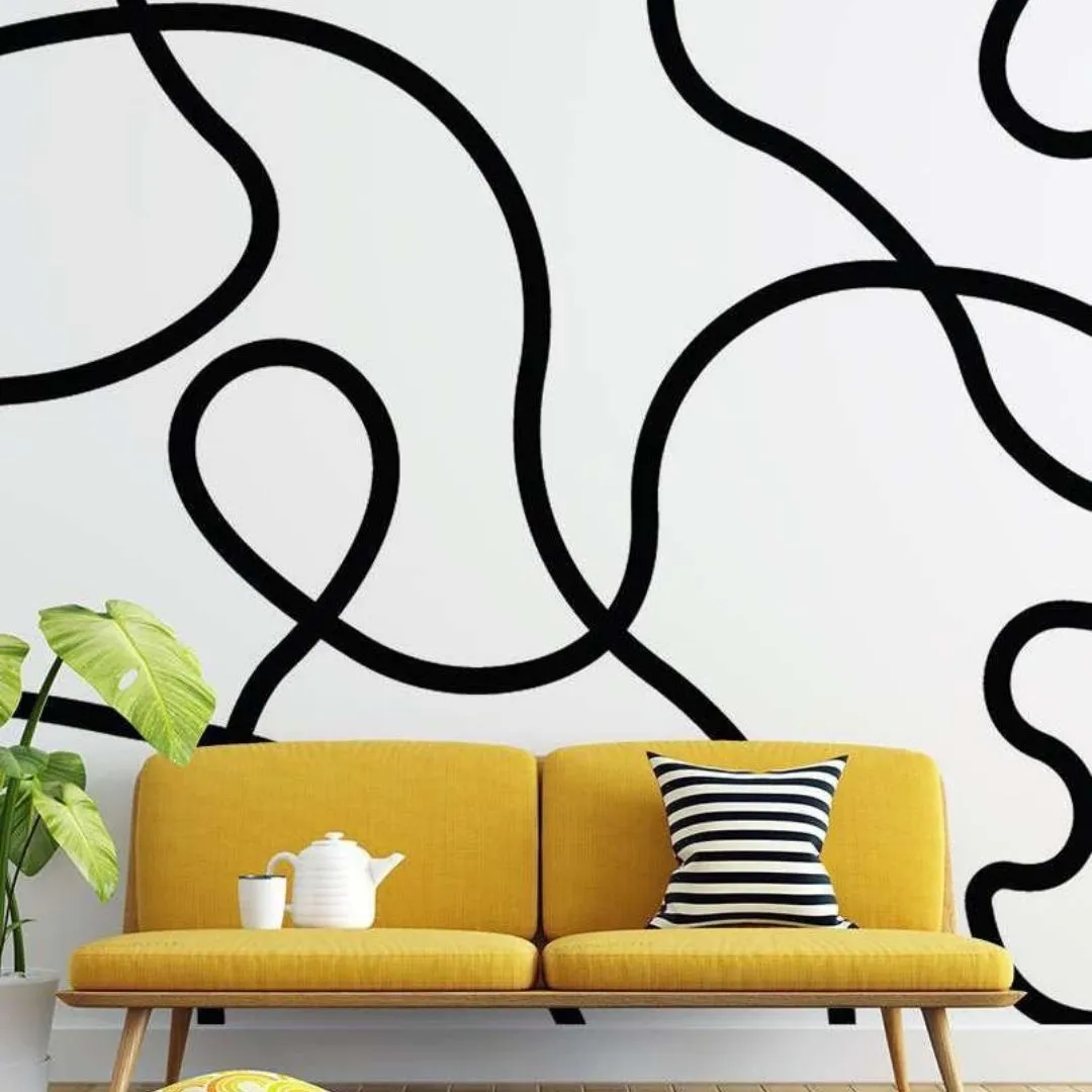 Twirl Abstract Wallpaper - Elevate Your Space with Intriguing Design