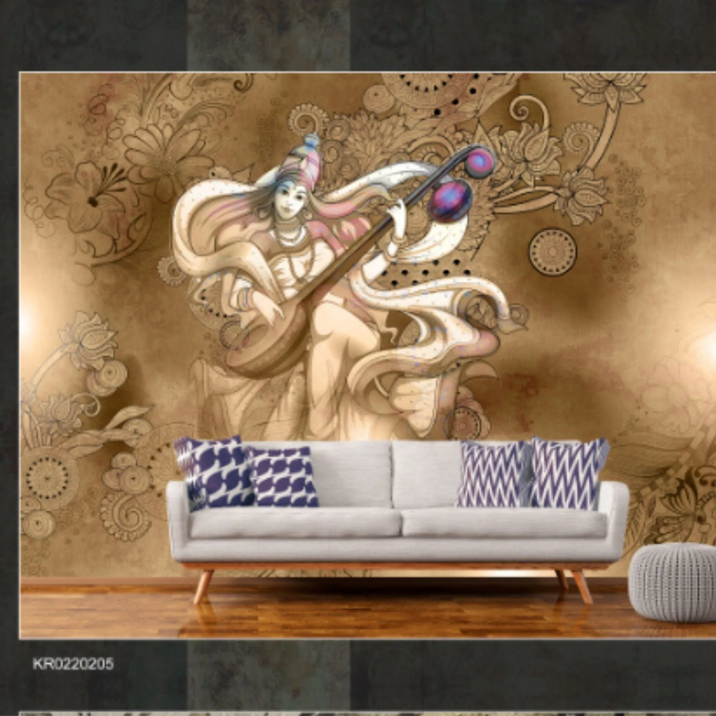 Alkemi Murals Kulture Customized Wallpaper | KR0220205