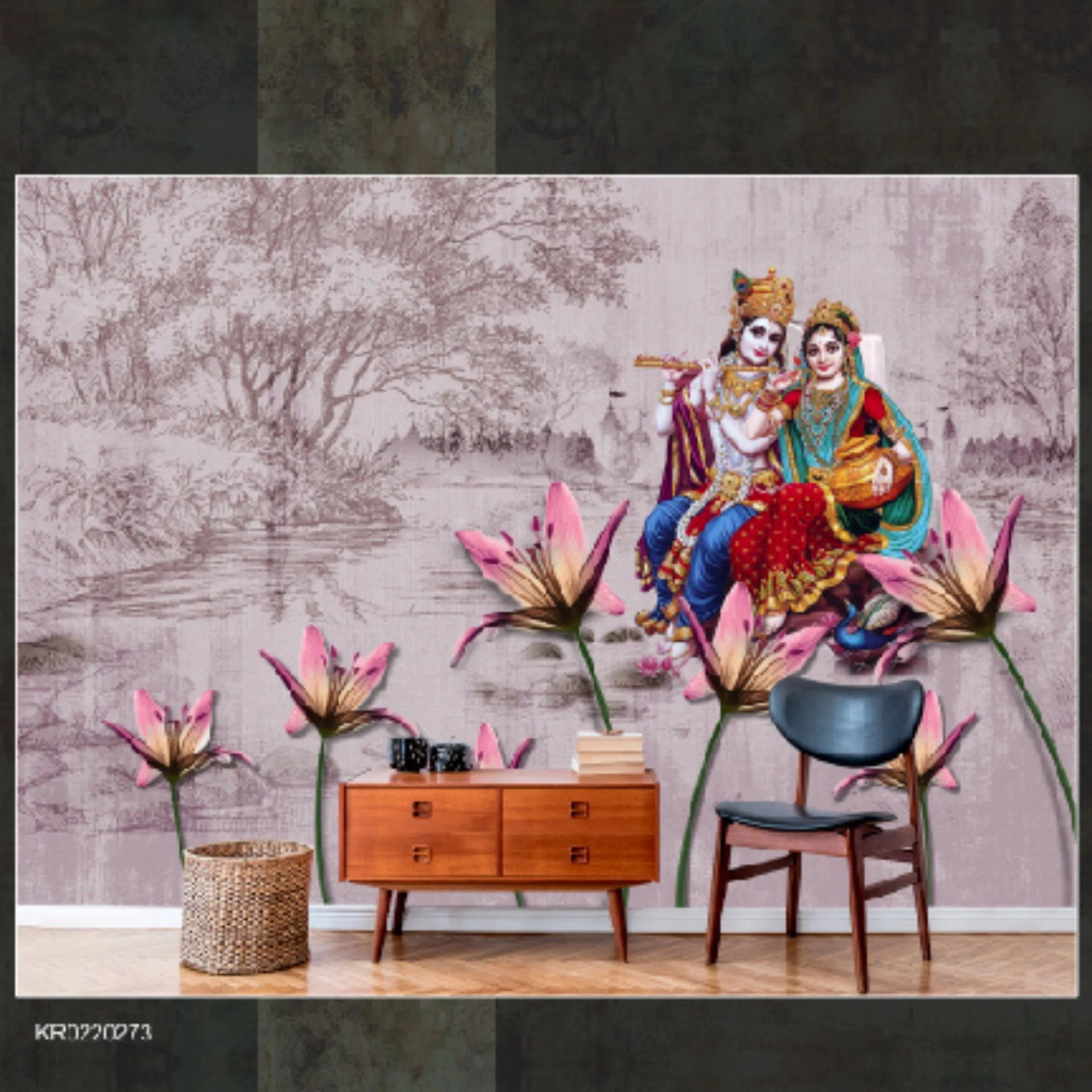 Alkemi Murals Kulture Customized Wallpaper | KR0220273
