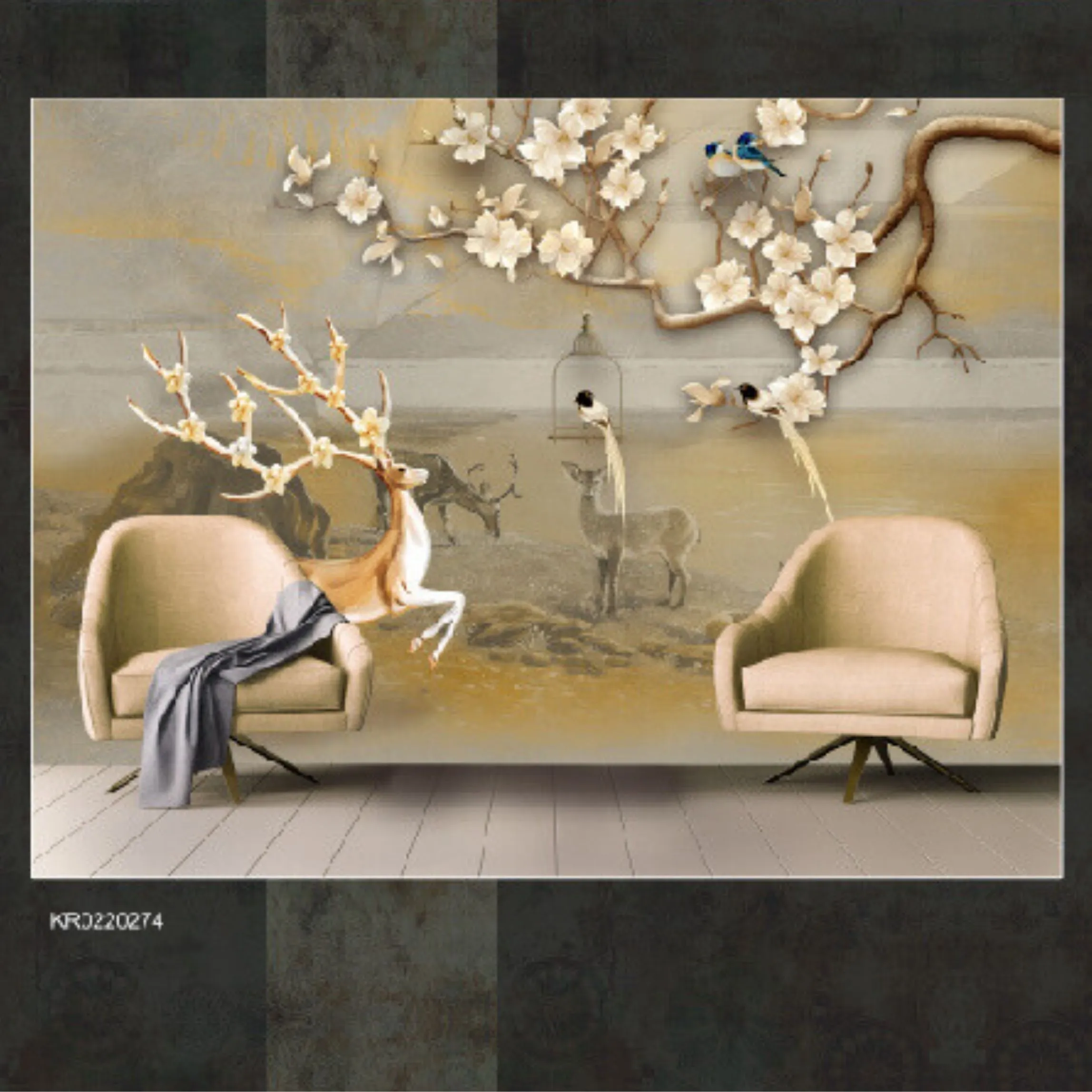 Alkemi Murals Kulture Customized Wallpaper | KR0220274