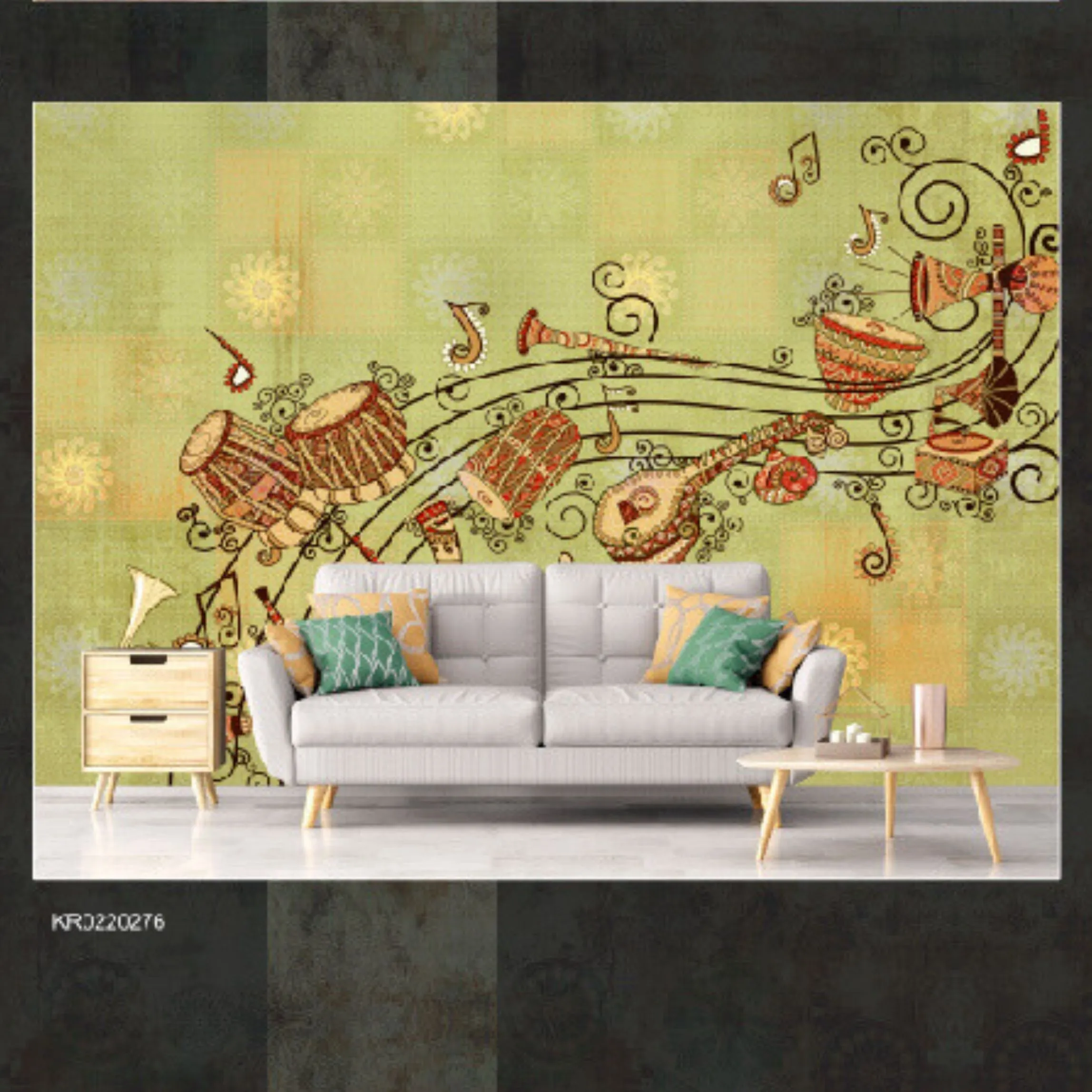 Alkemi Murals Kulture Customized Wallpaper | KR0220276