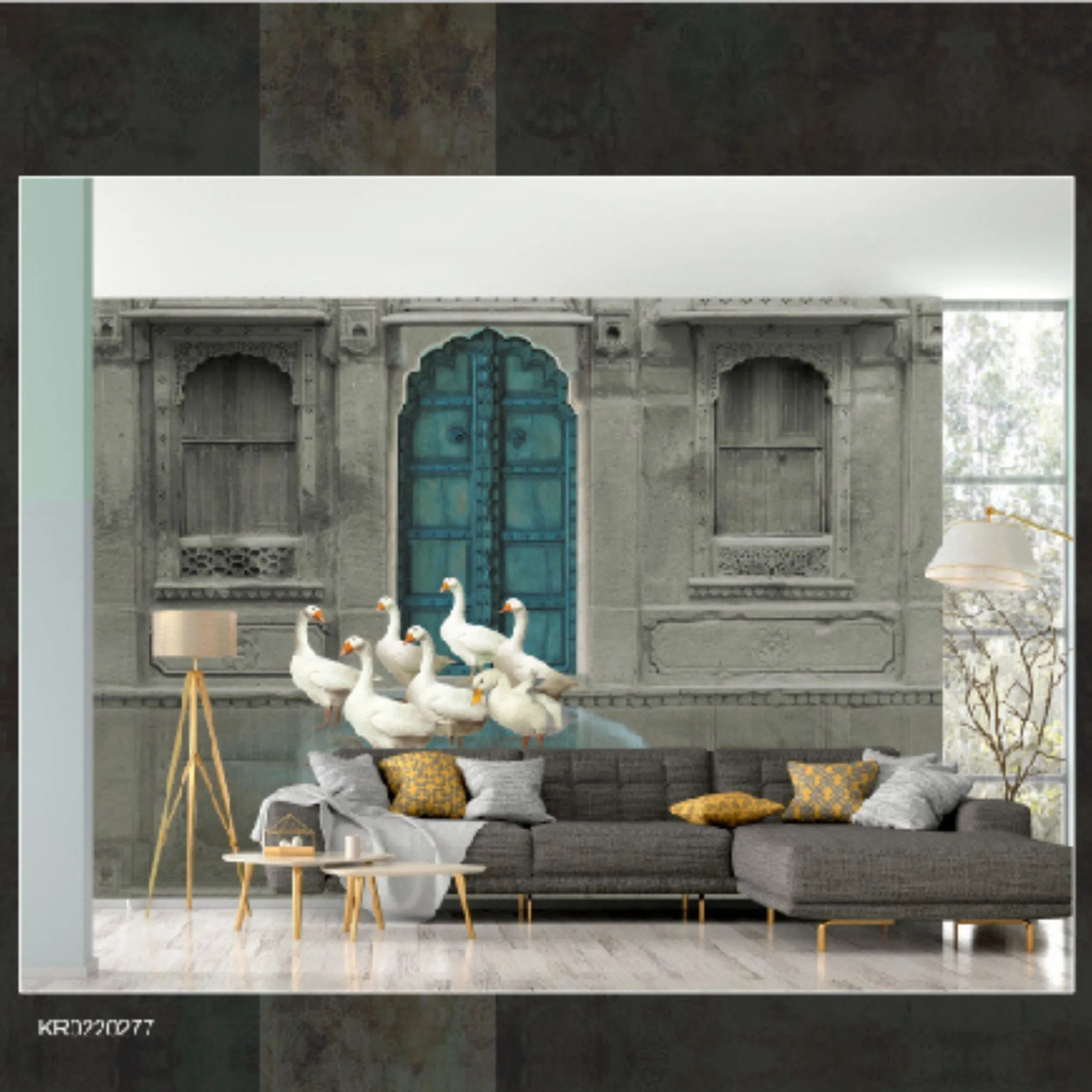 Alkemi Murals Kulture Customized Wallpaper | KR0220277