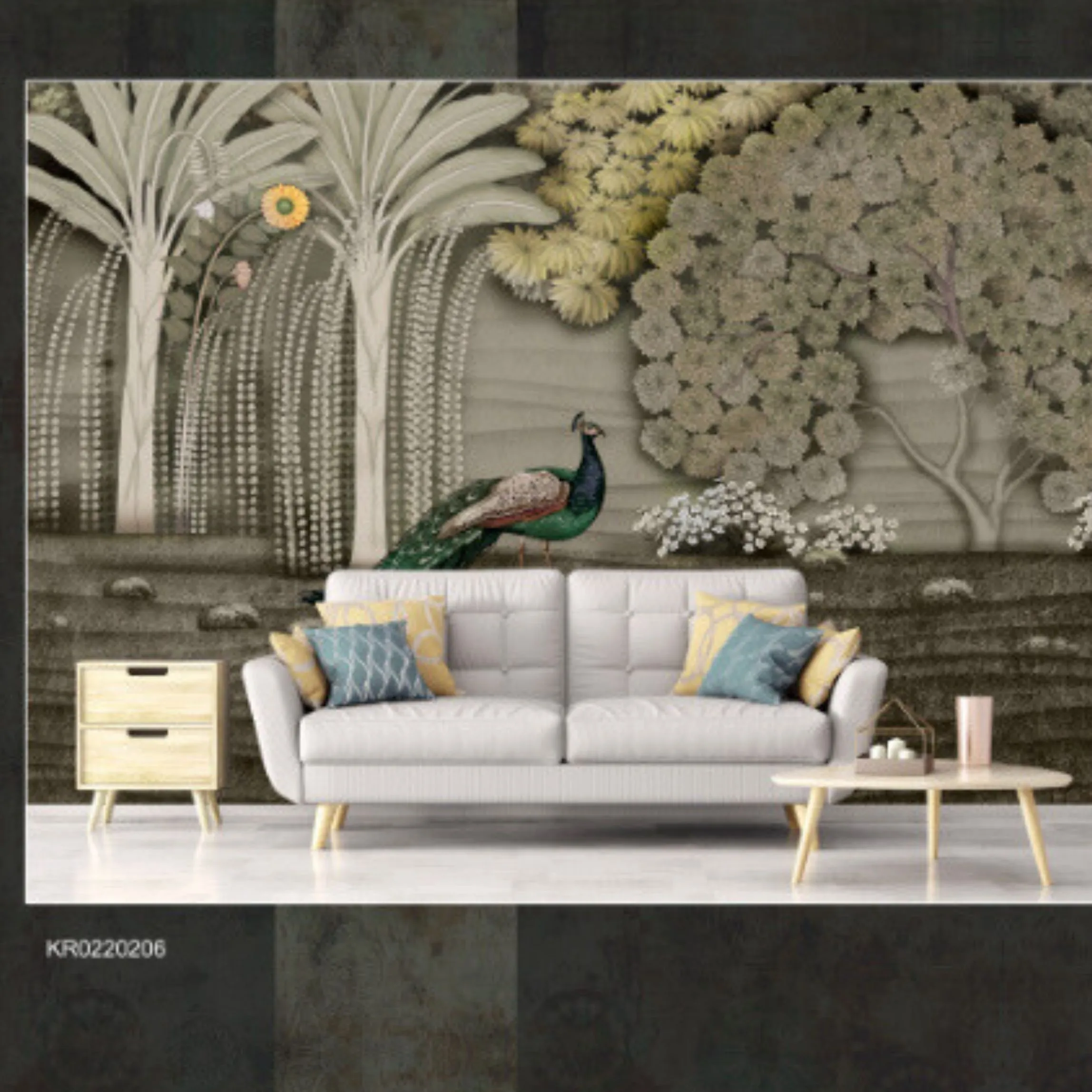 Alkemi Murals Kulture Customized Wallpaper | KR0220206
