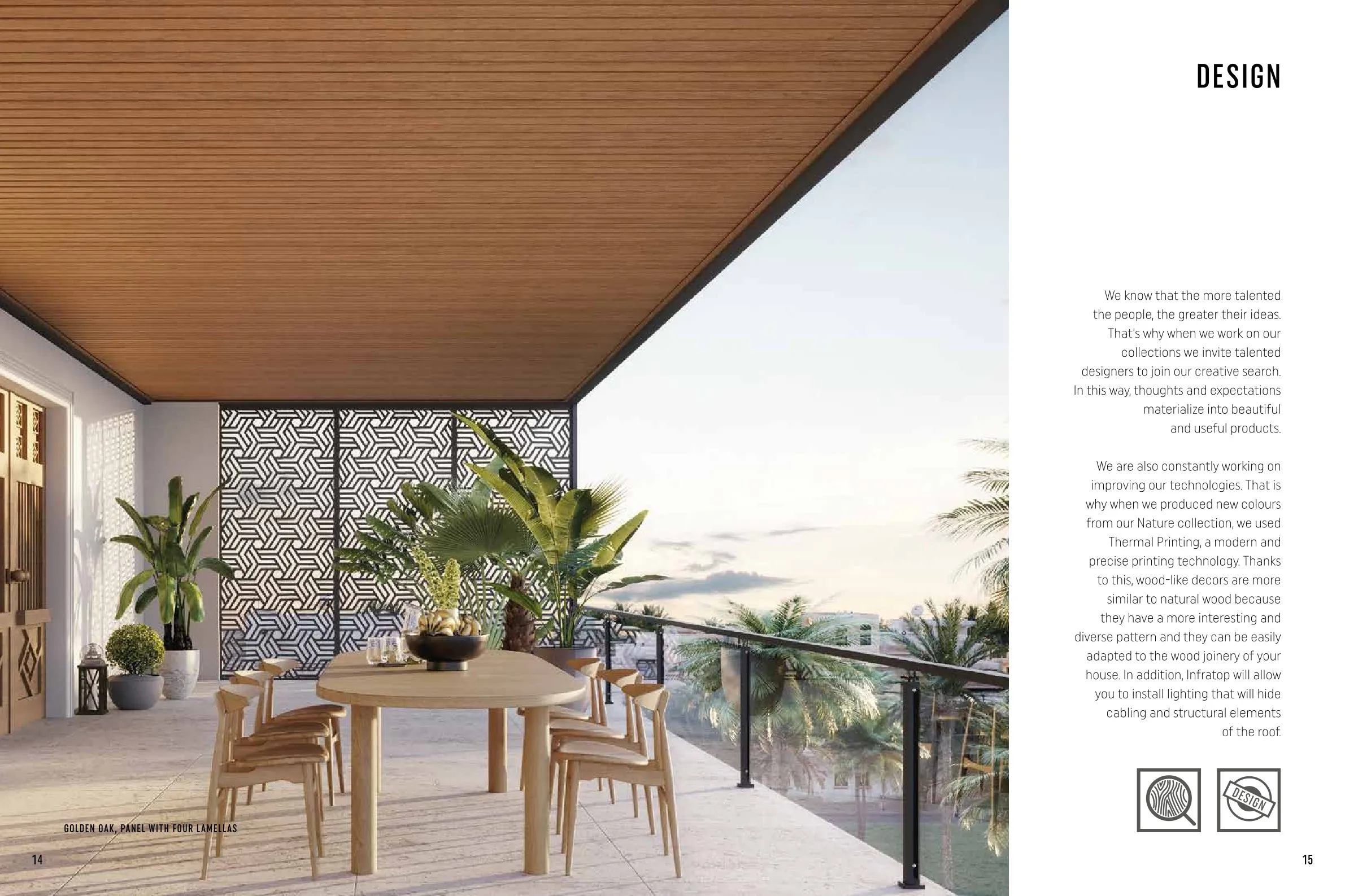 Vox Infratop Ceiling & Wall Panels –DESIGN