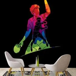 Energize Your Space with ED22050 Sports Addiction Wallpaper Collection