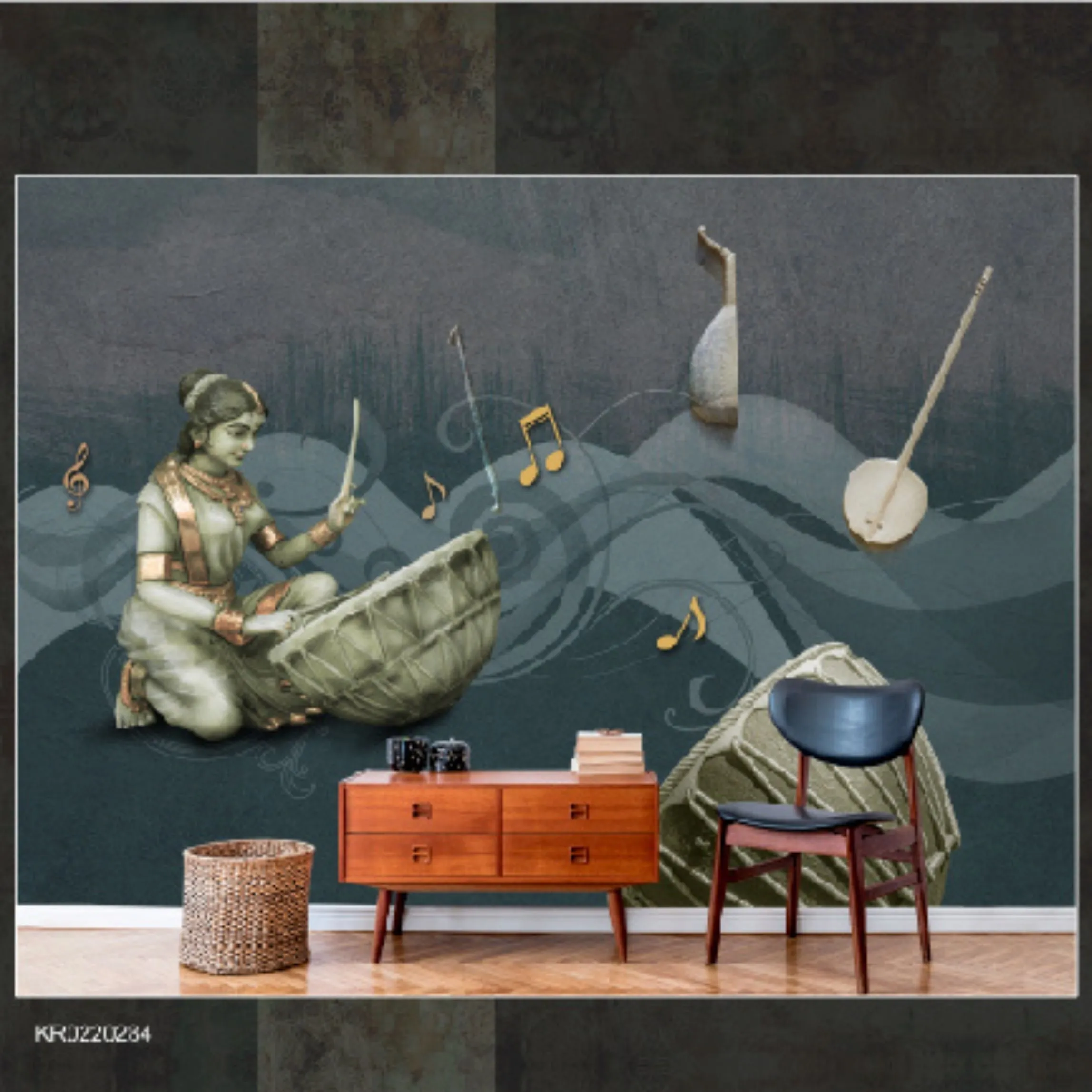 Alkemi Murals Kulture Customized Wallpaper | KR0220284
