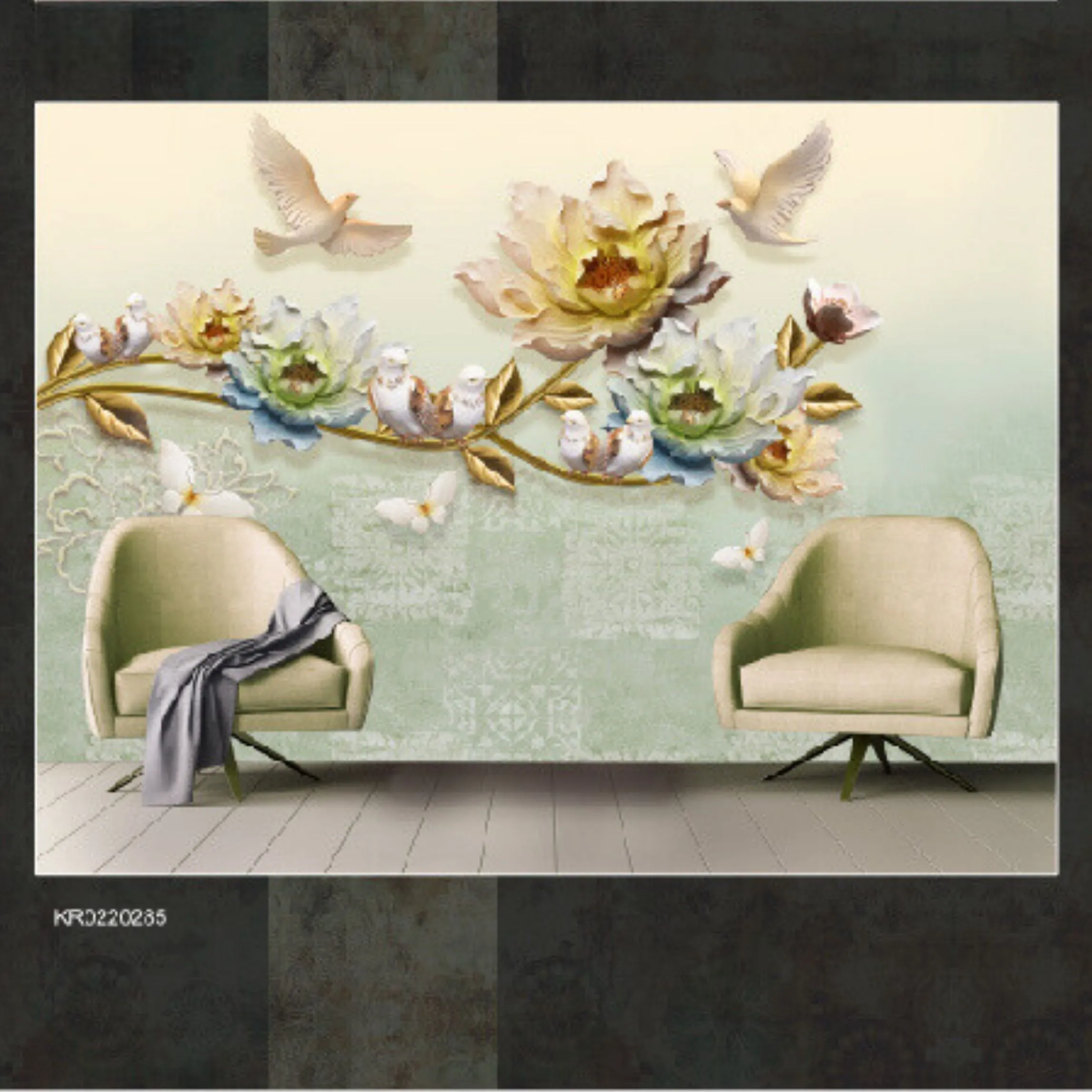 Alkemi Murals Kulture Customized Wallpaper | KR0220285