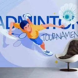 Enhance Your Space with ED22052 Sports Addiction Wallpaper Collection