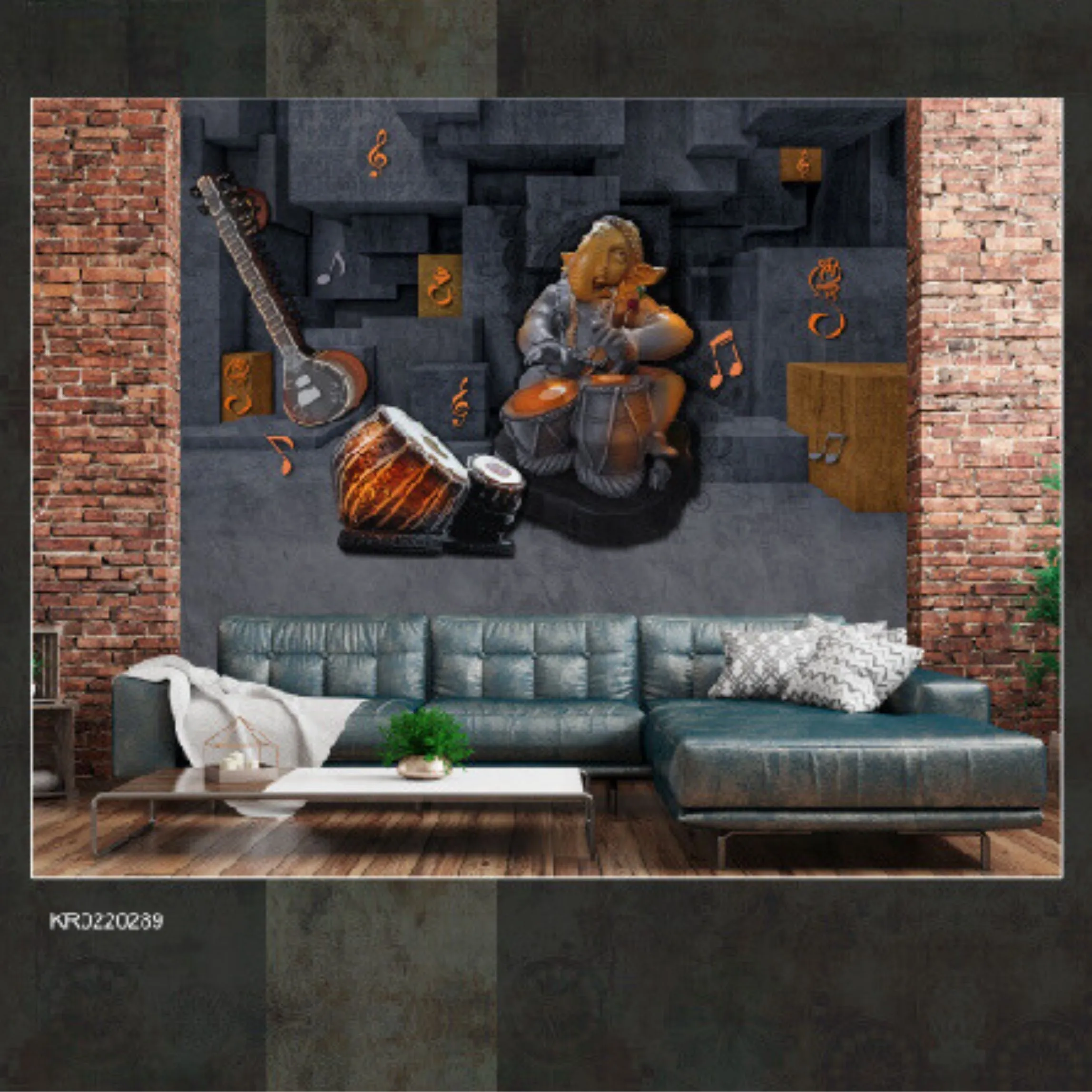 Alkemi Murals Kulture Customized Wallpaper | KR0220289