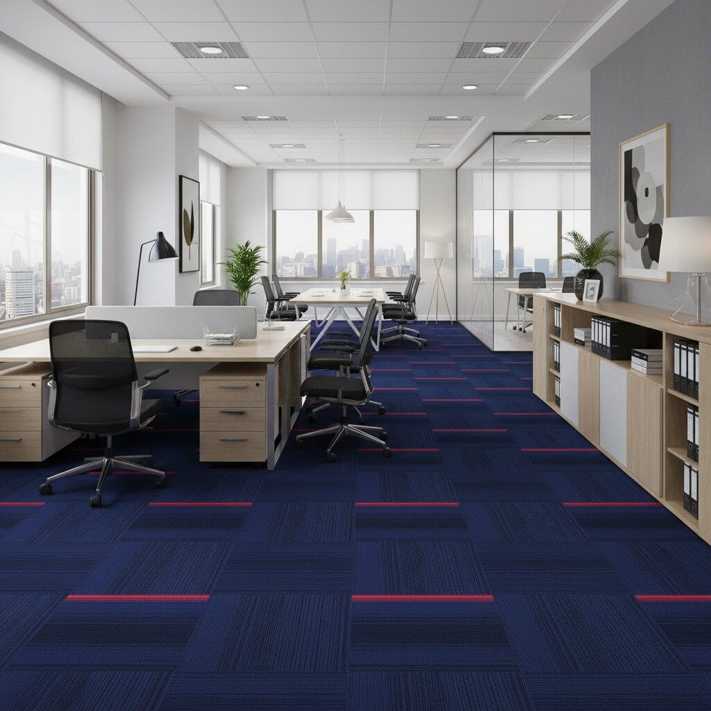 614 Mix Carpet Tiles | Durable Modular Flooring