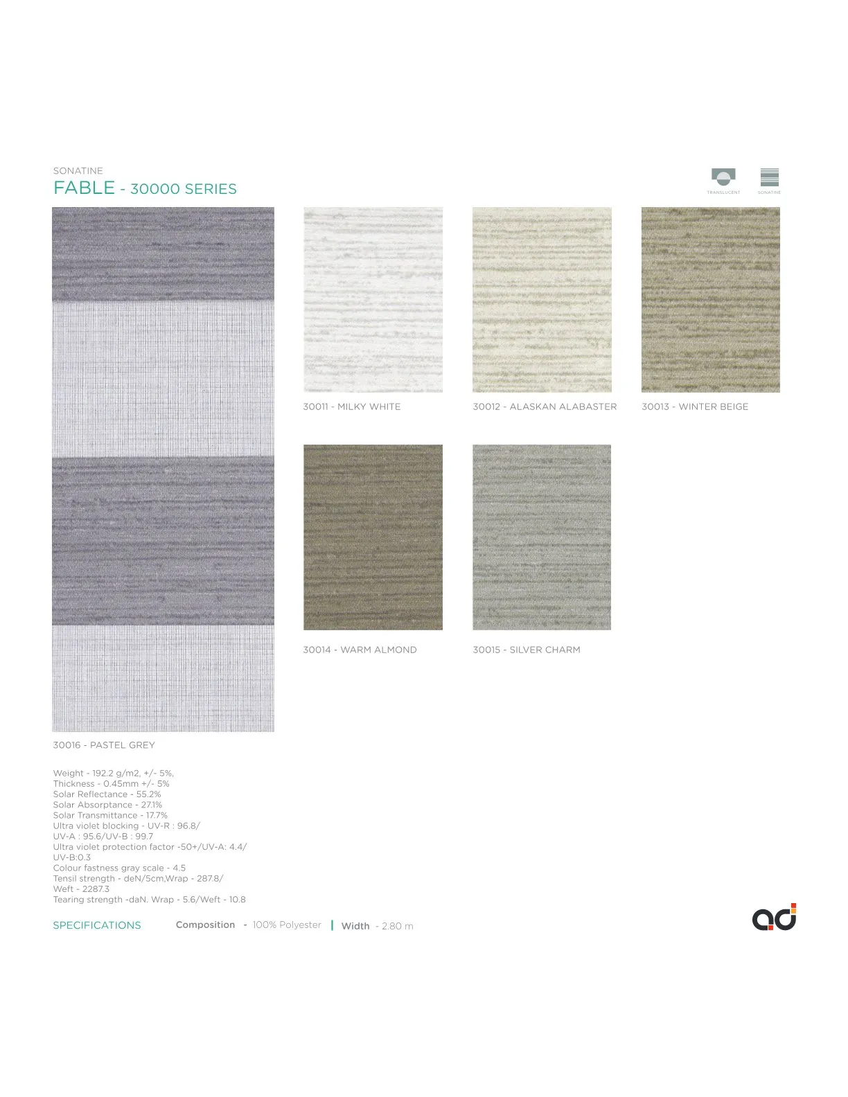 AD Vision  FABLE  30000 Series – Vol-1 Collection