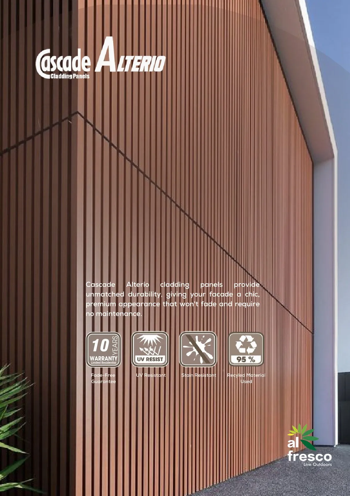 CASCADE ALTERIO Wonderwood Wall Cladding – Stylish & Durable Panels