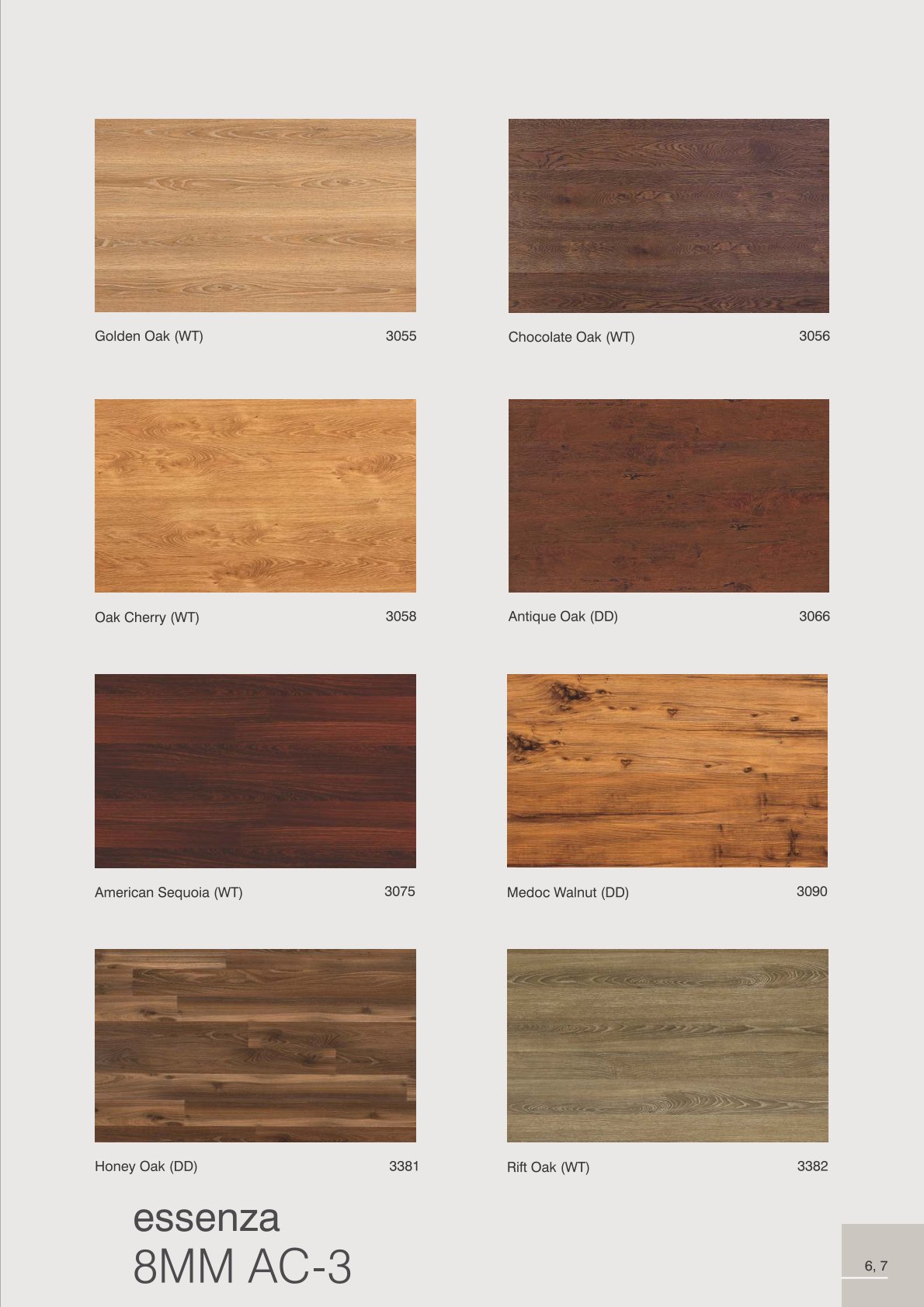 Action Tesa golden oak 3055 8mm Laminate Flooring