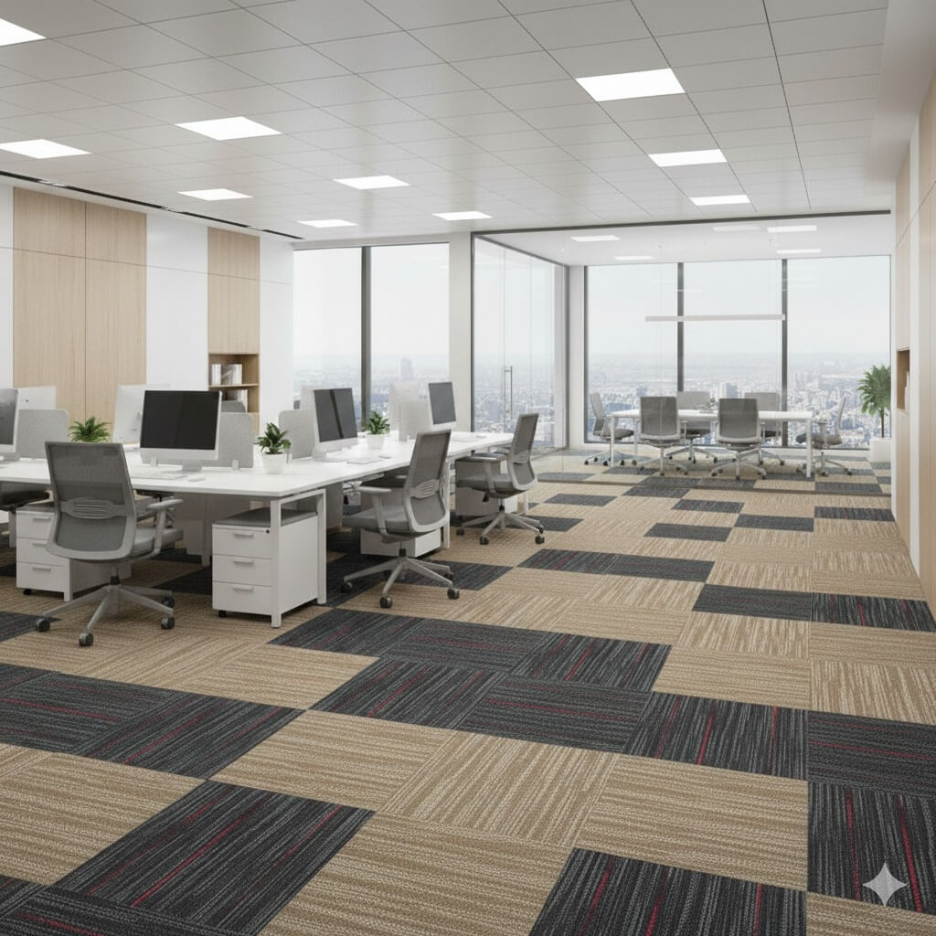 TE-722 / 724 Prime Carpet Tiles | Durable Flooring