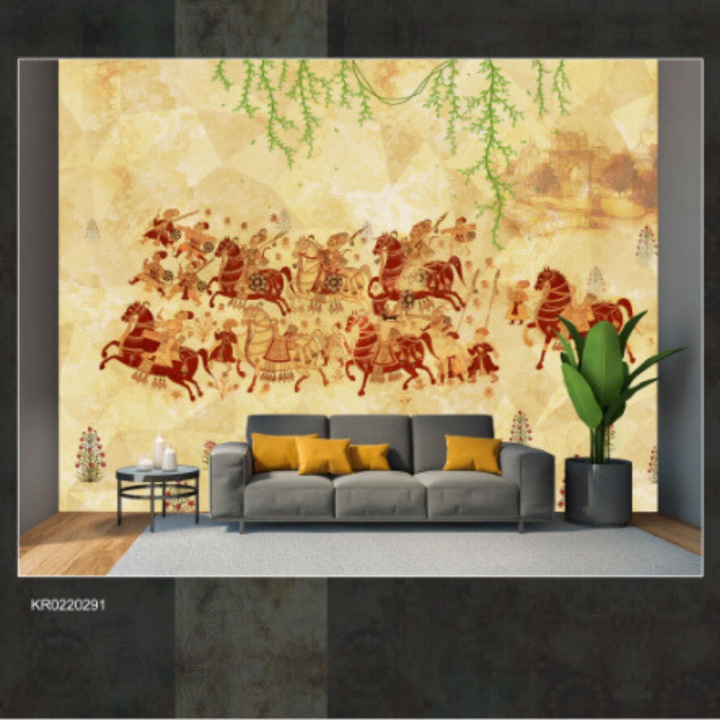 Alkemi Murals Kulture Customized Wallpaper | KR0220291