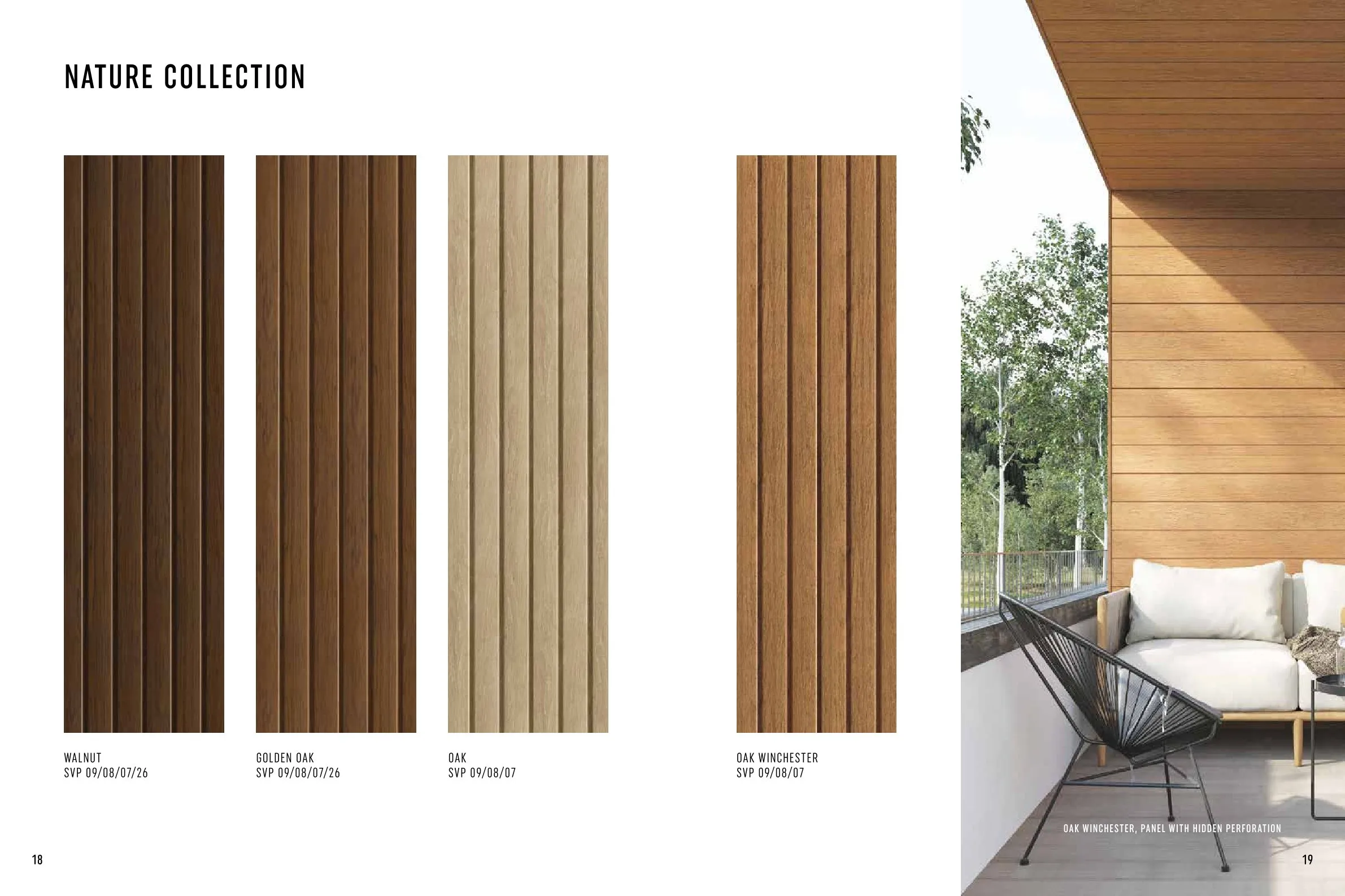Vox Infratop Ceiling & Wall Panels –NATURE COLLECTION