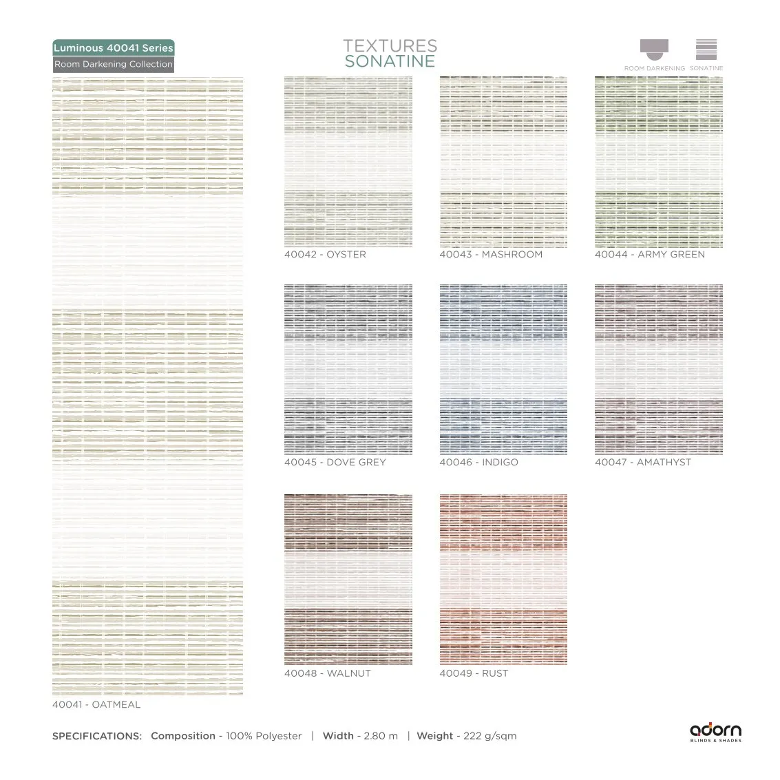 AD Vision Collection Vol-3 – Textures Sonatine  40041 OATMEAL