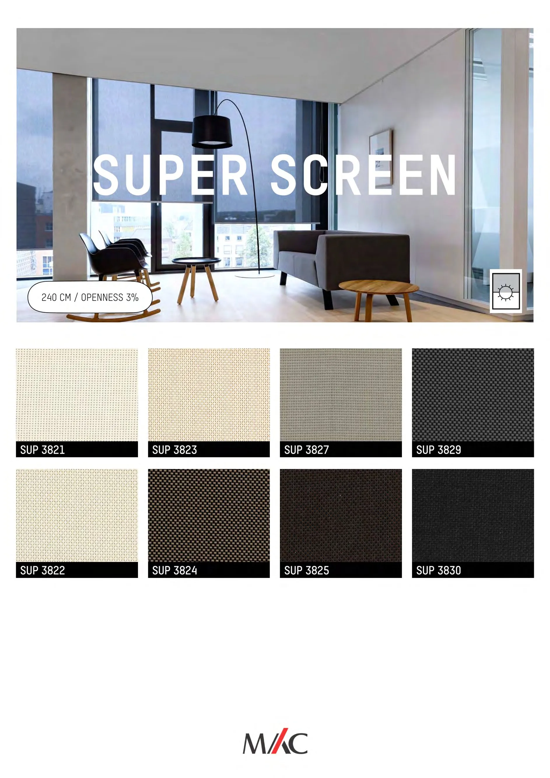 Mac Screen Blinds – Super Screen for Privacy & Glare