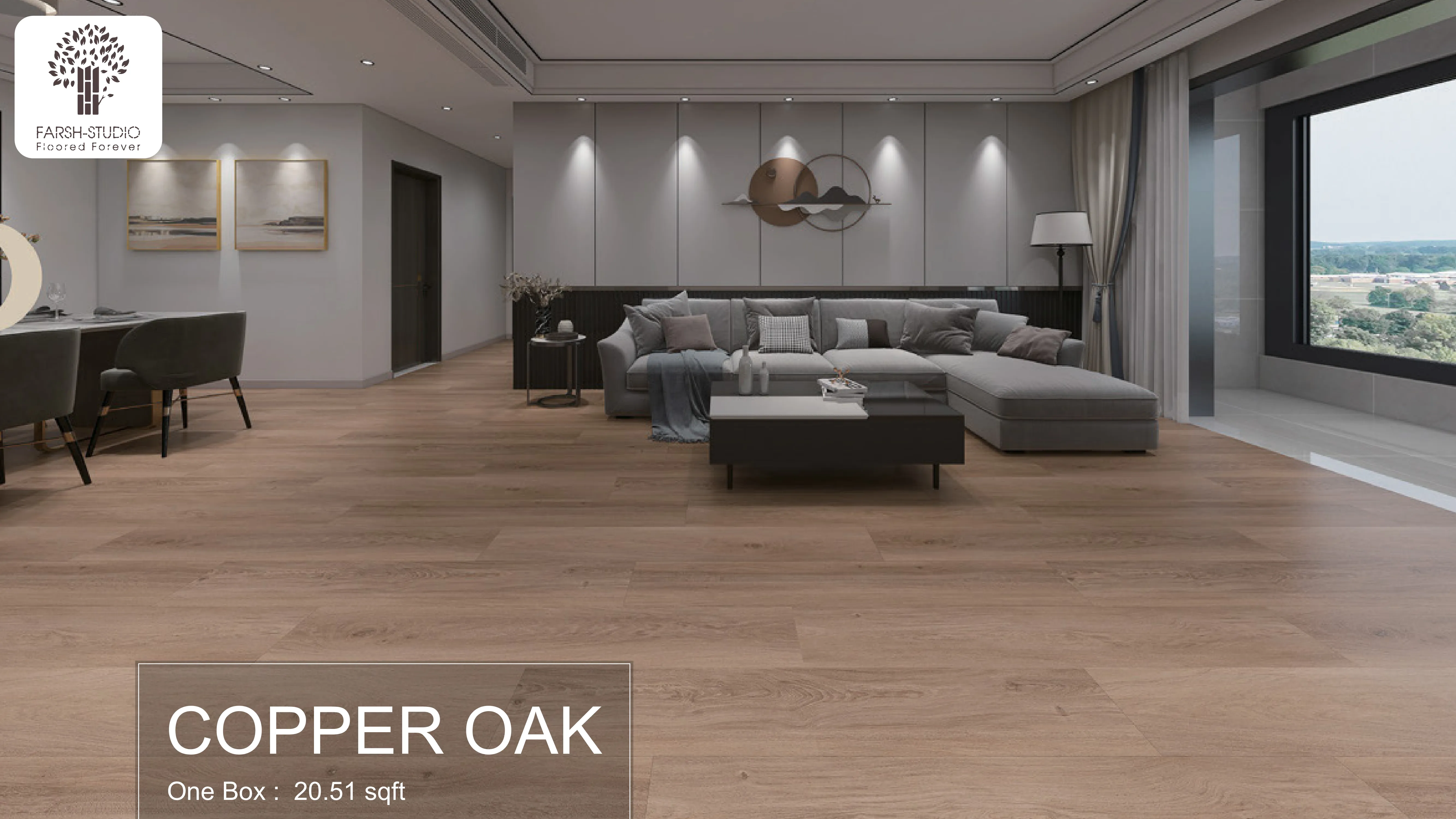 Copper Oak Wooden Flooring - Premium Quality & Timeless Charm