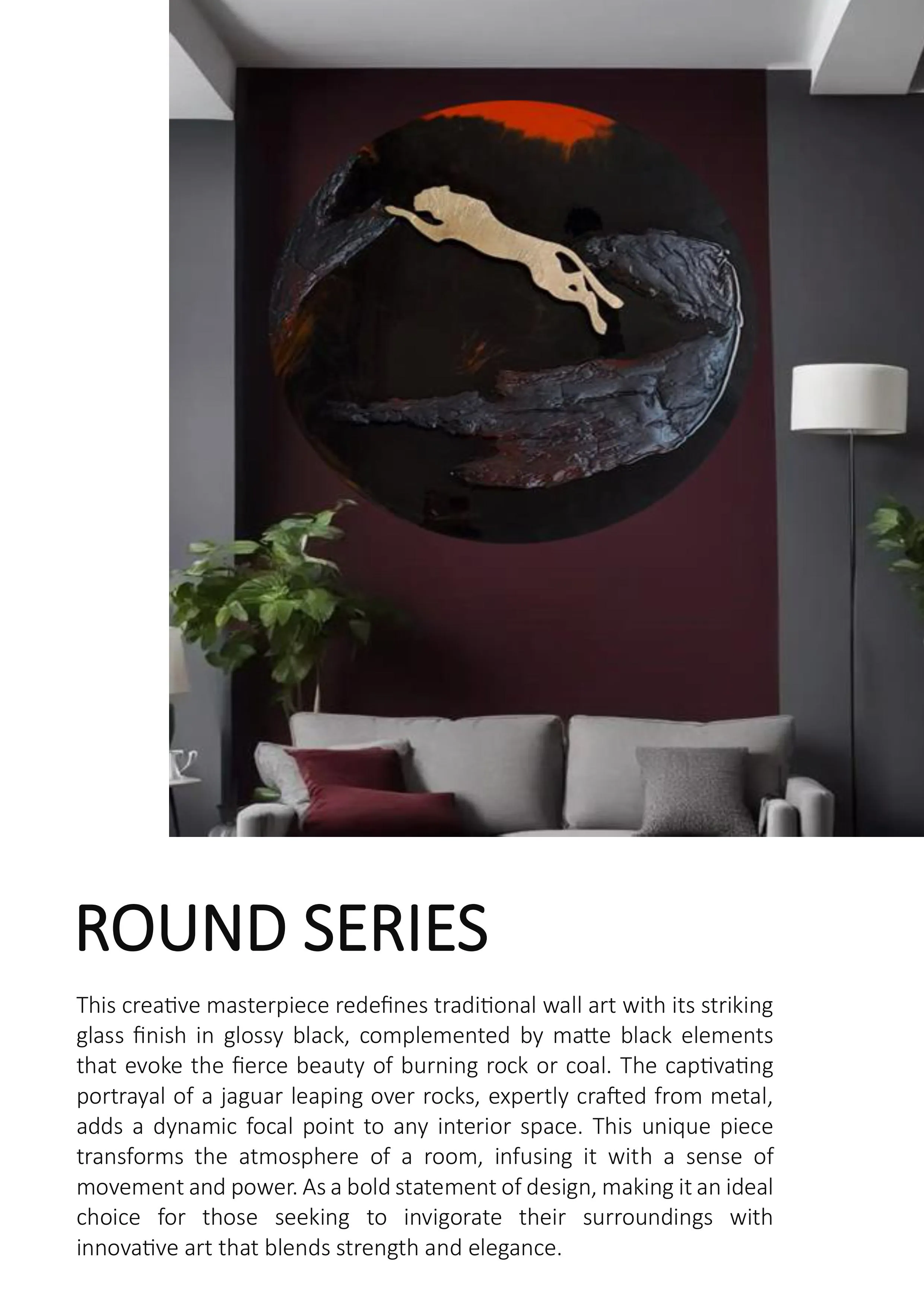 Round Series 001 Modern Wall Art Décor
