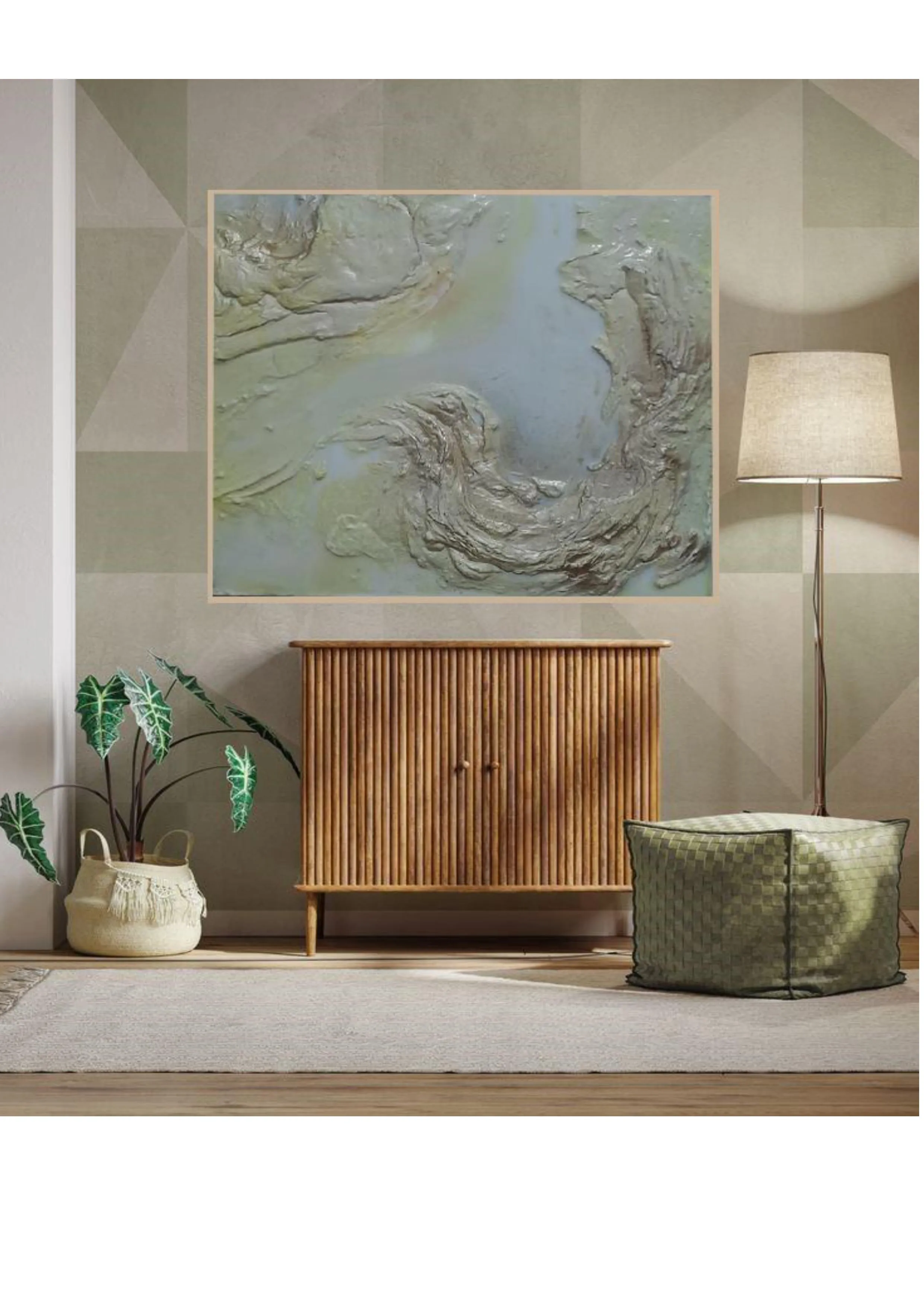3D Textured Wall Art - Series 005 | Modern Décor