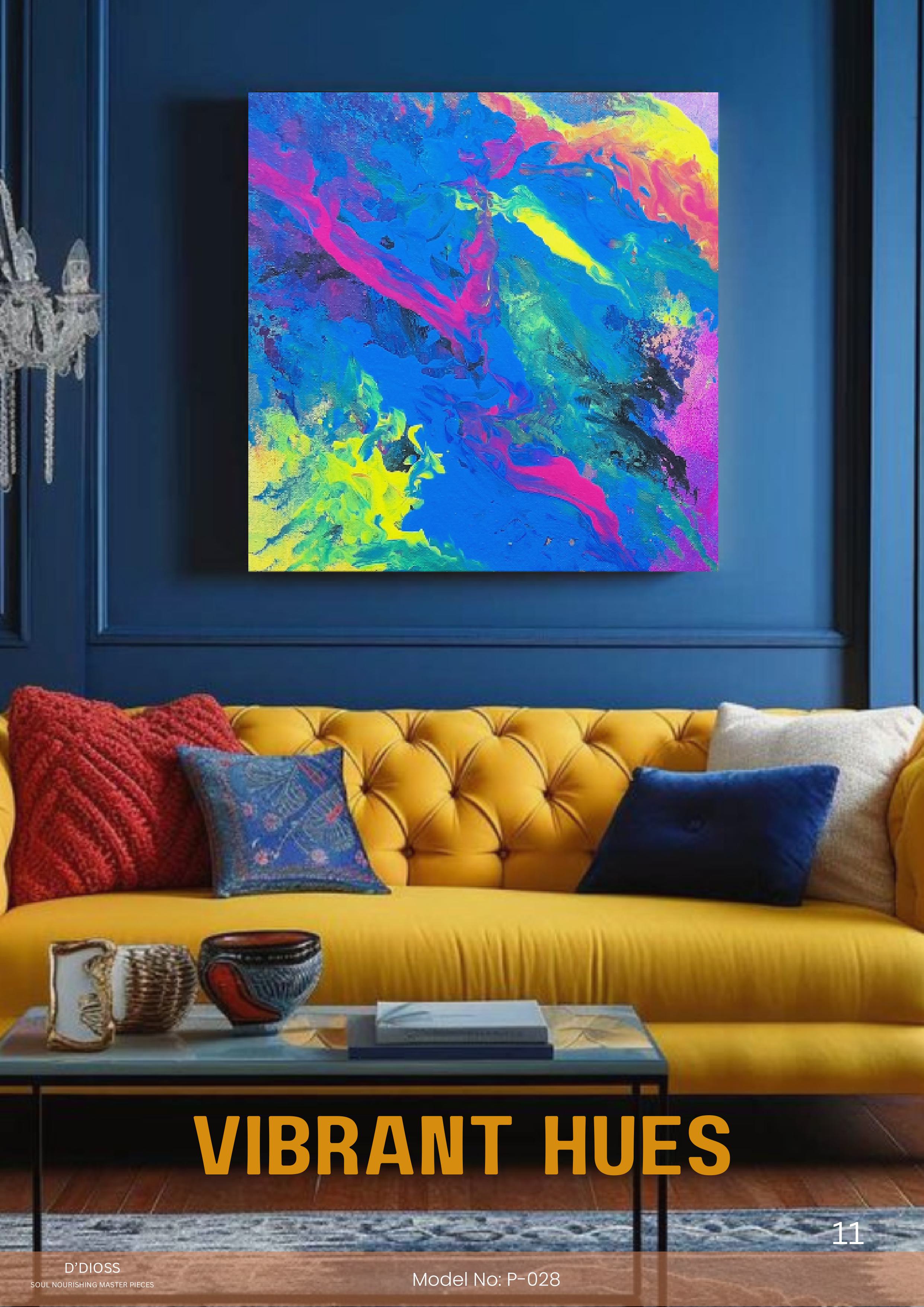 D'DIOSS P-028 Premium Wall Painting