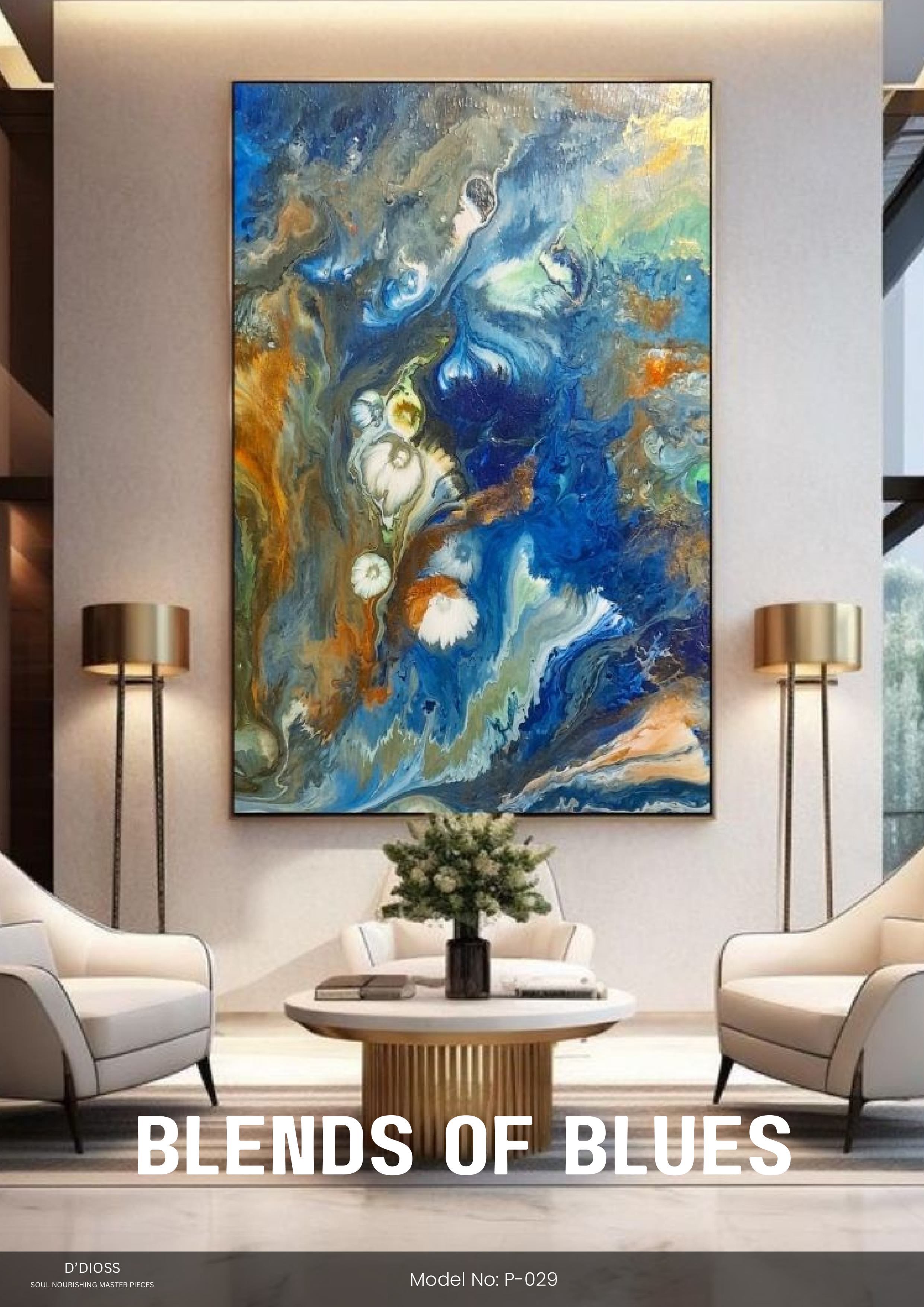 D’DIOSS P-029 Premium Wall Painting