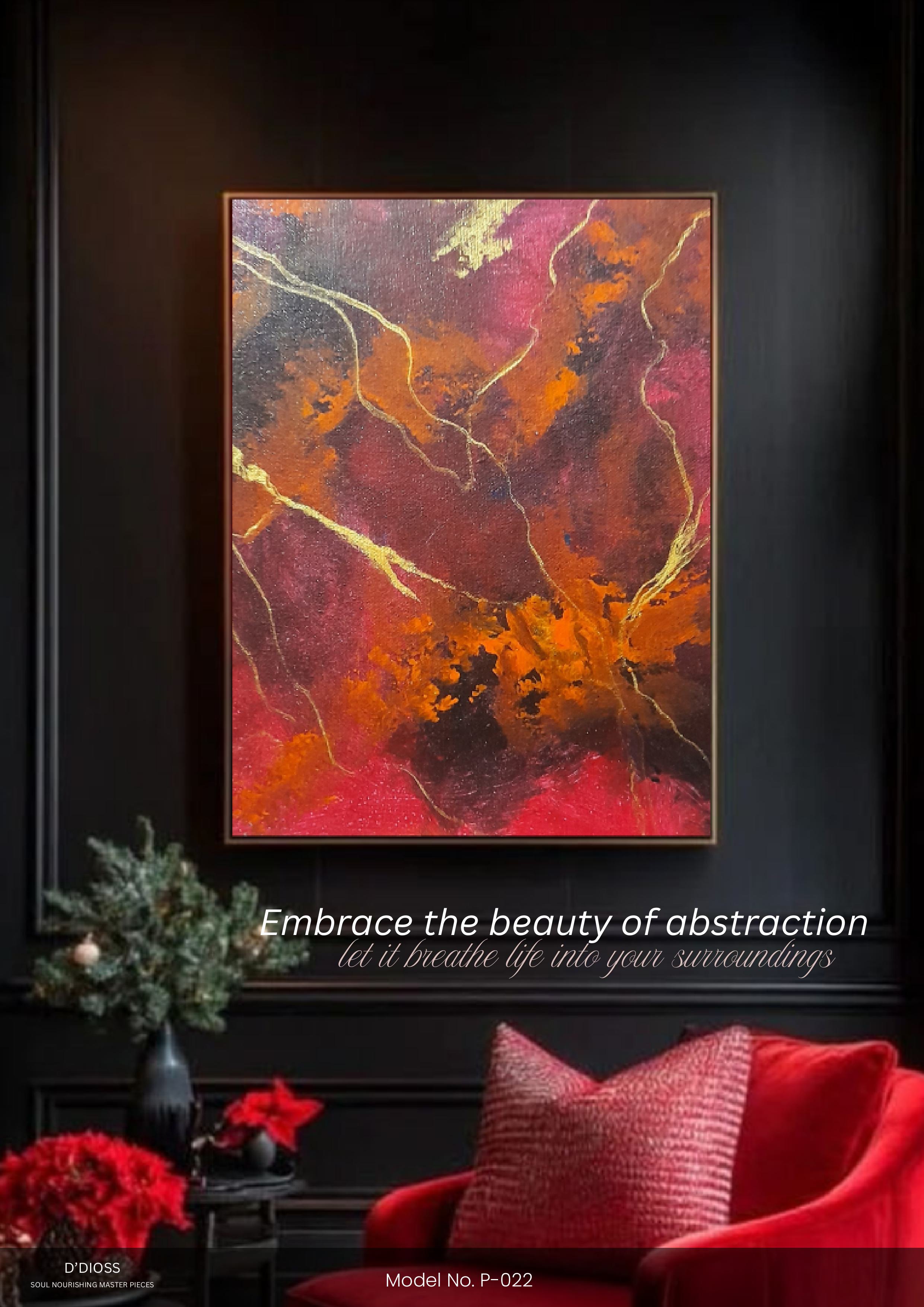 D’DIOSS P-022 Elegant Wall Painting for Home Décor