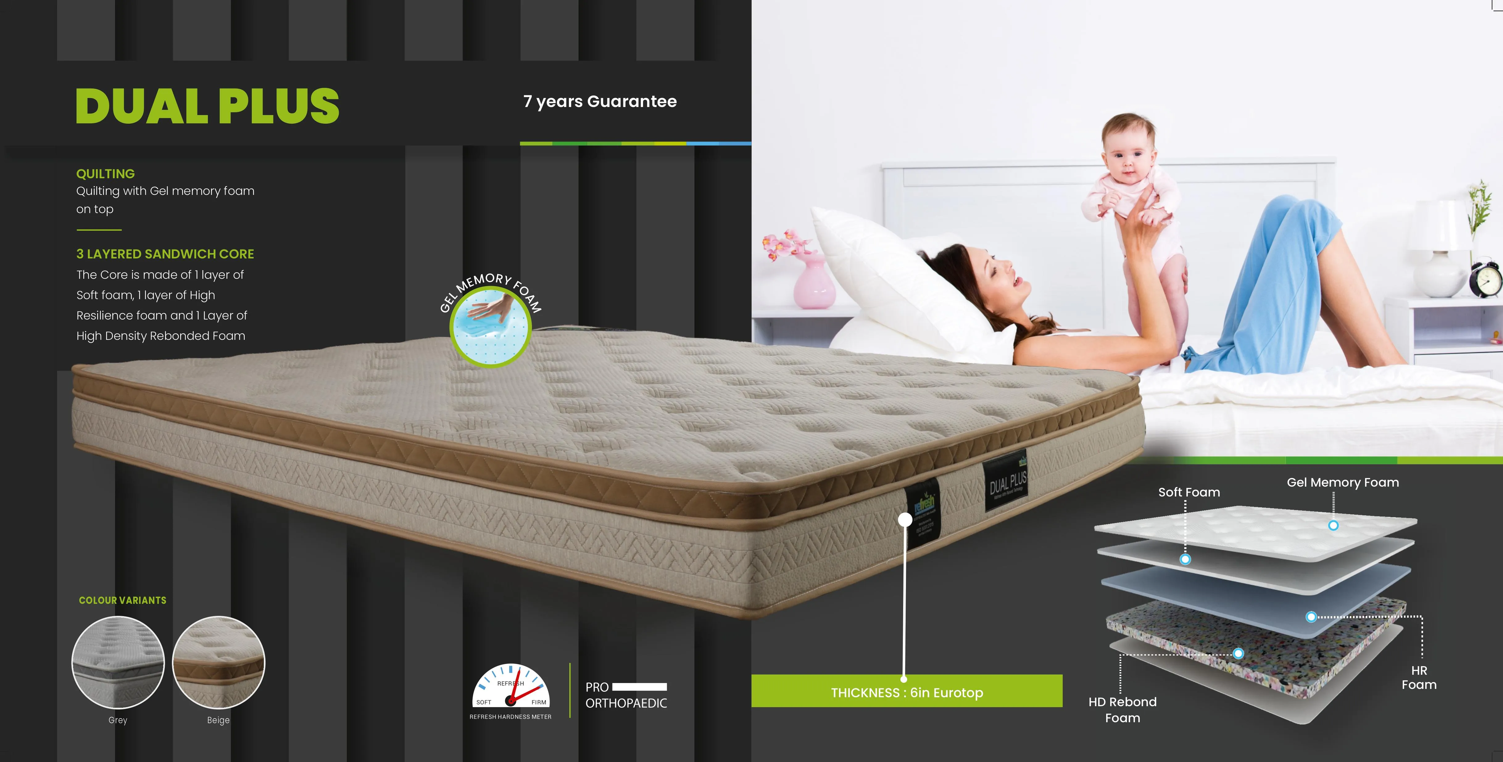 Dual Plus Refresh Galaxy Bed Decor