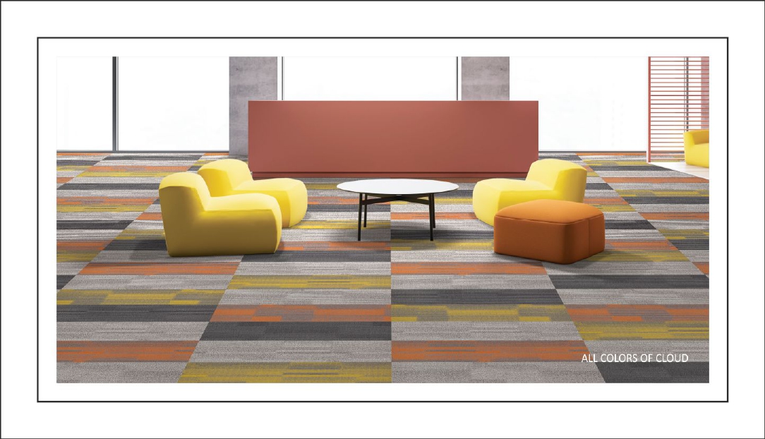 All Colors of Cloud Excel Import Carpet Tiles