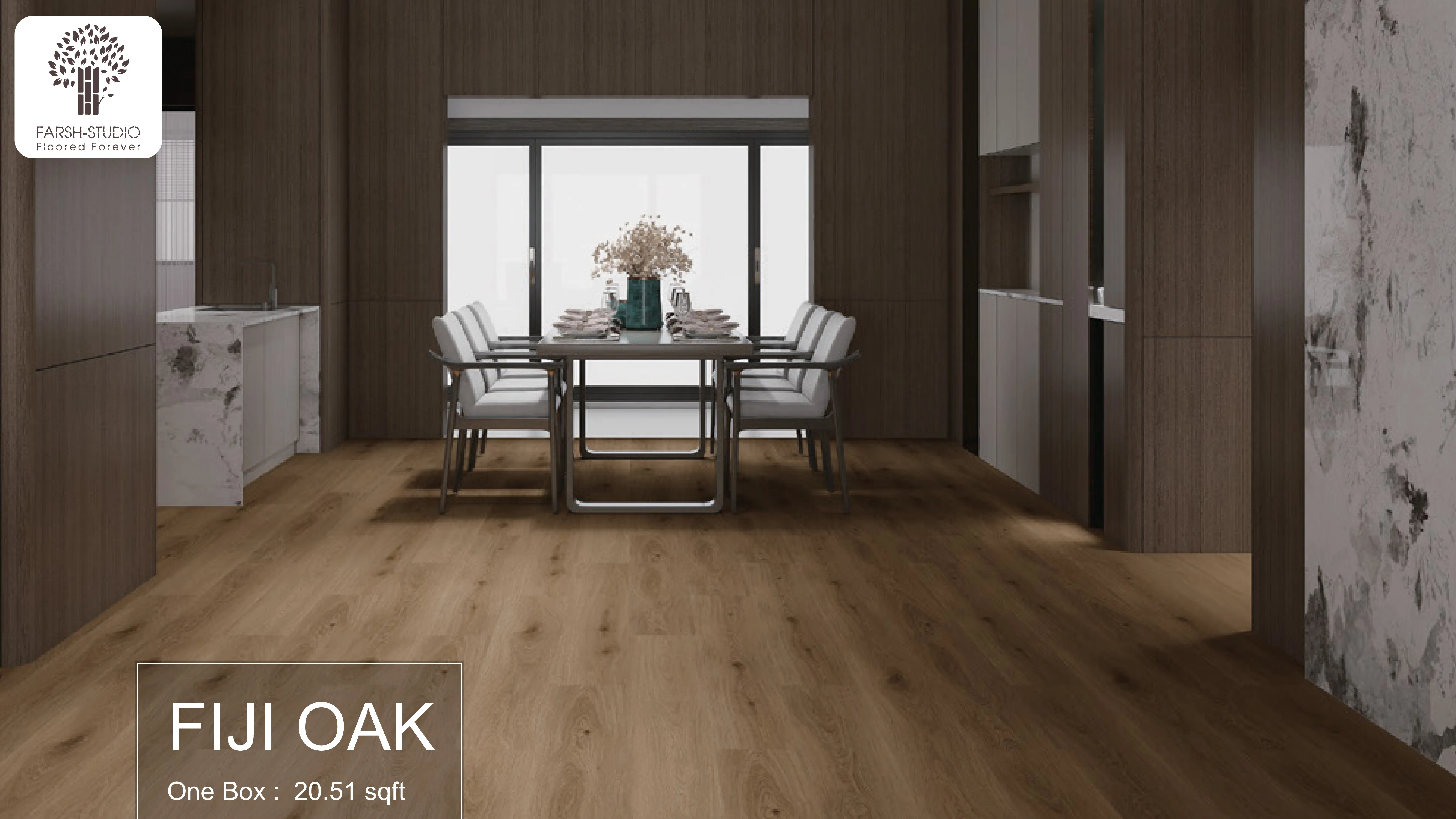 FARSH Fiji Oak Wooden Flooring - Premium Quality Wood