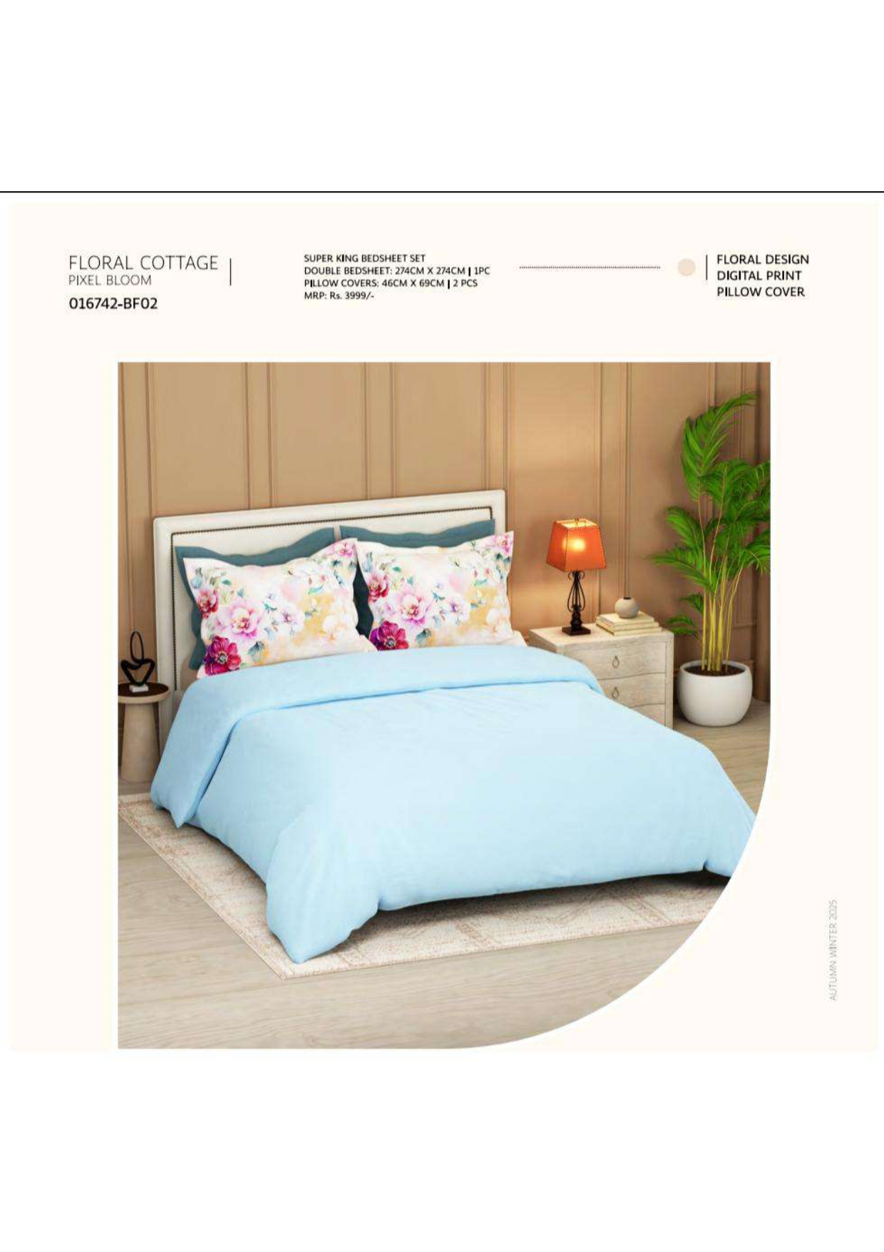 FLORAL COTTAGE PIXEL BLOOM 016742-BF02